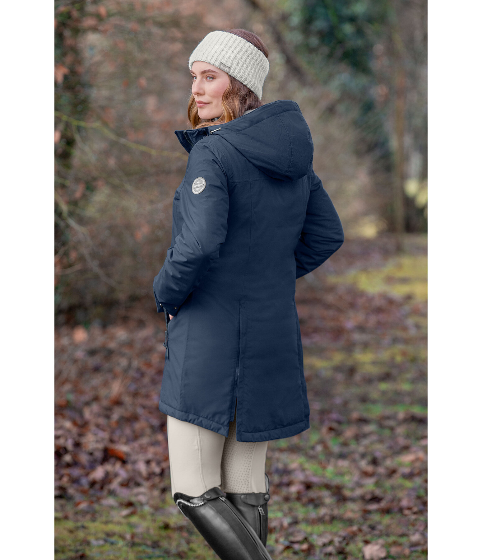 Functional Hooded Riding Coat Eliza II