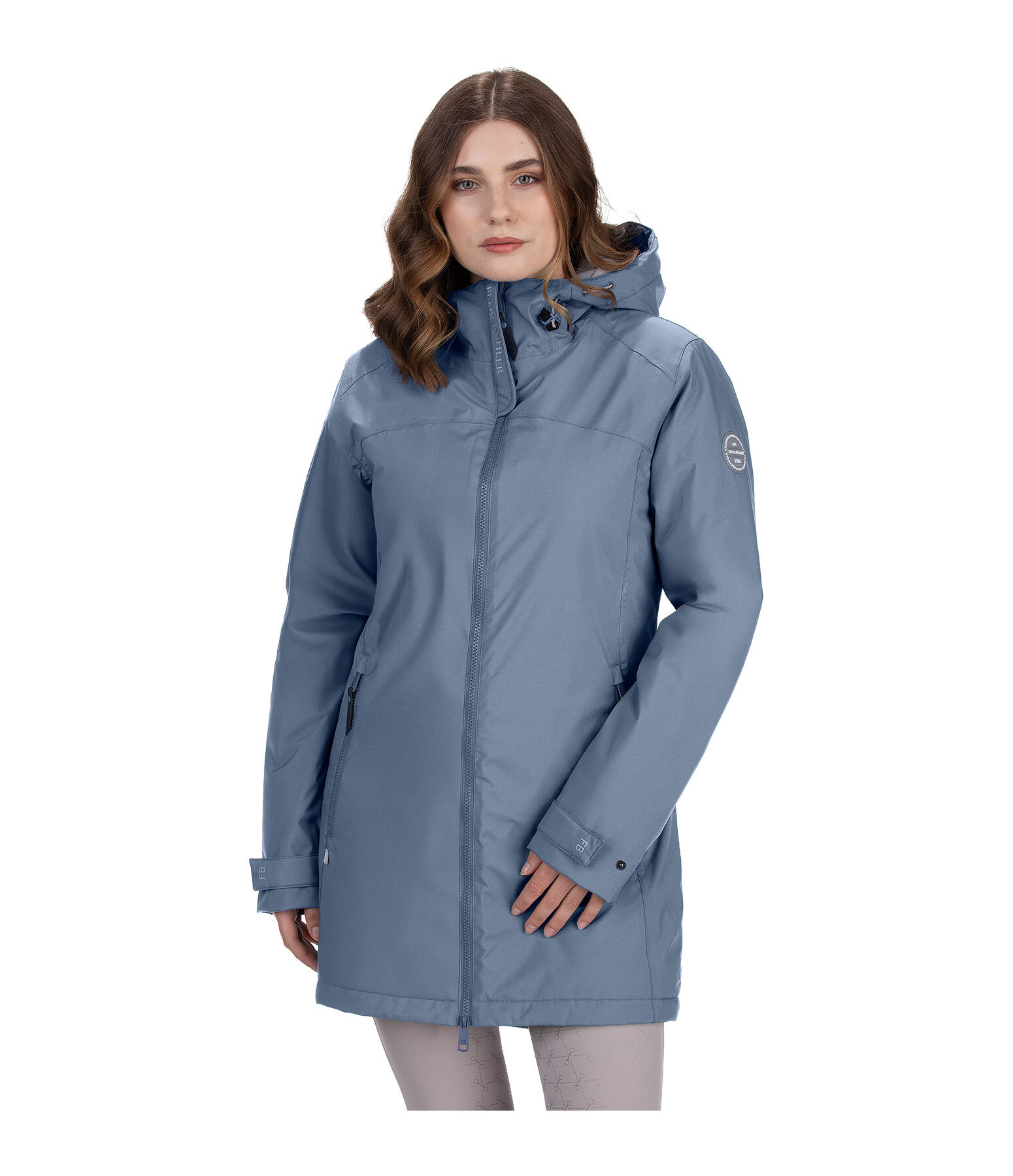 Functional Hooded Riding Coat Eliza II