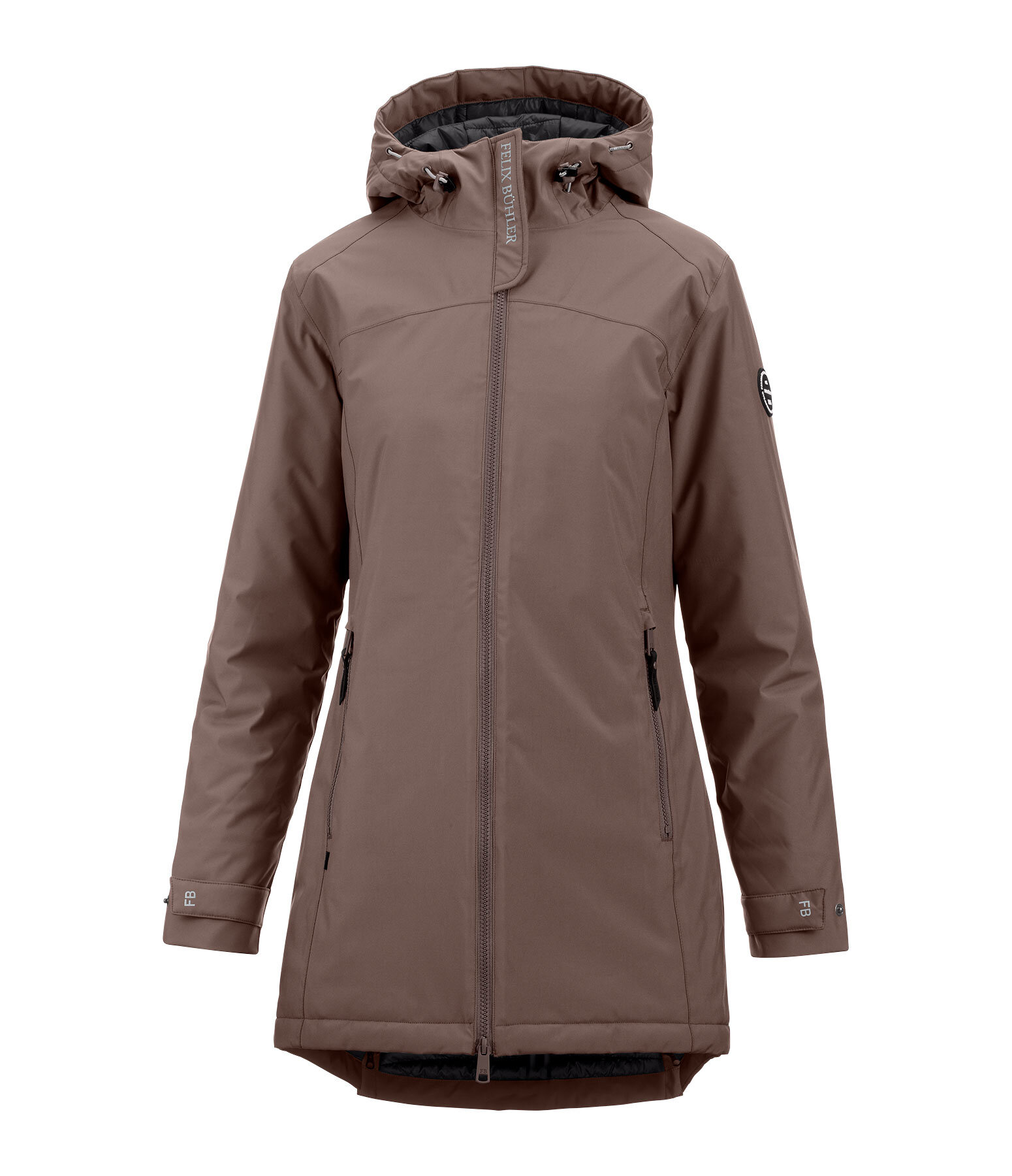 Functional Hooded Riding Coat Eliza II