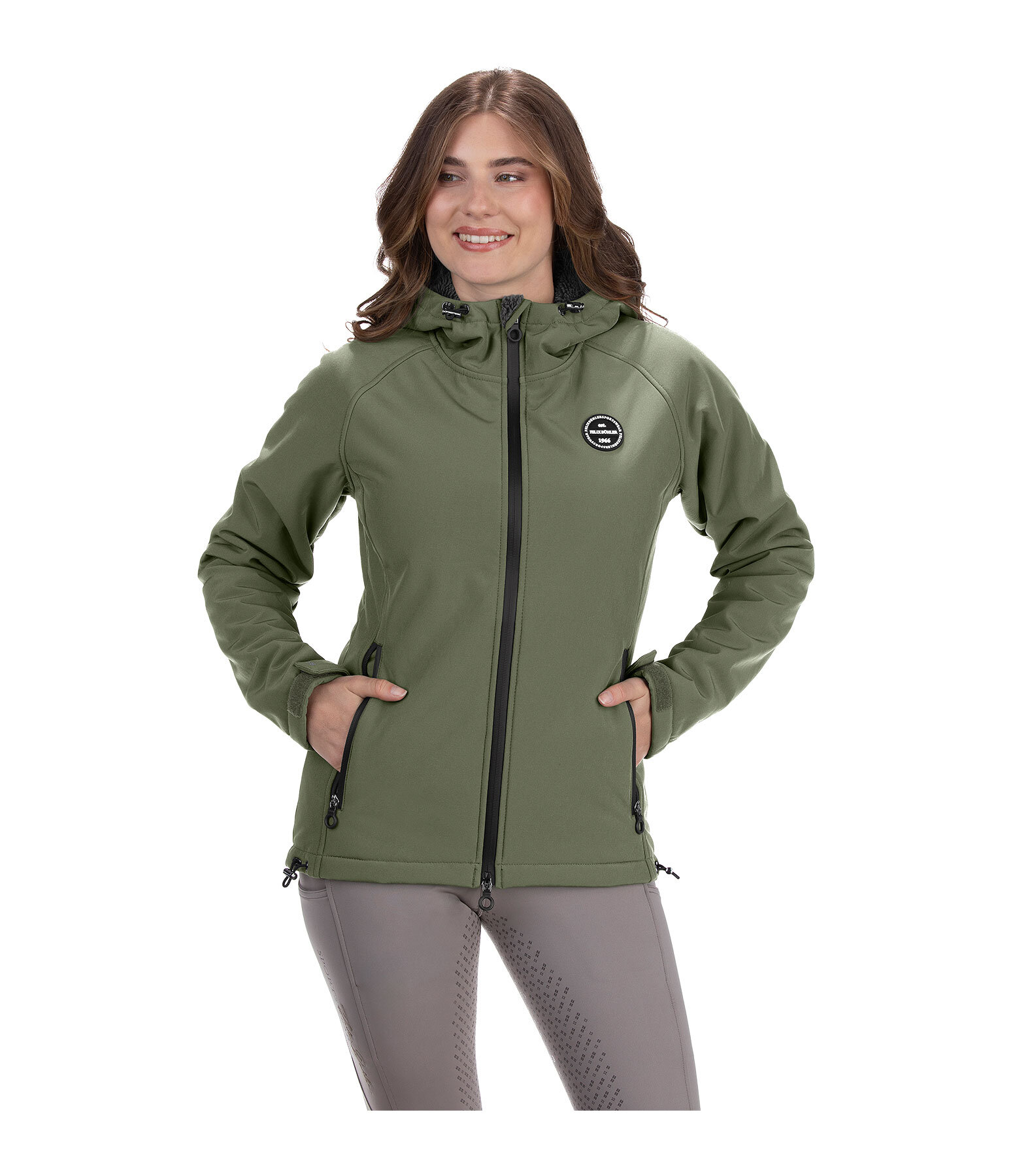 Hooded Softshell Riding Jacket Lara II