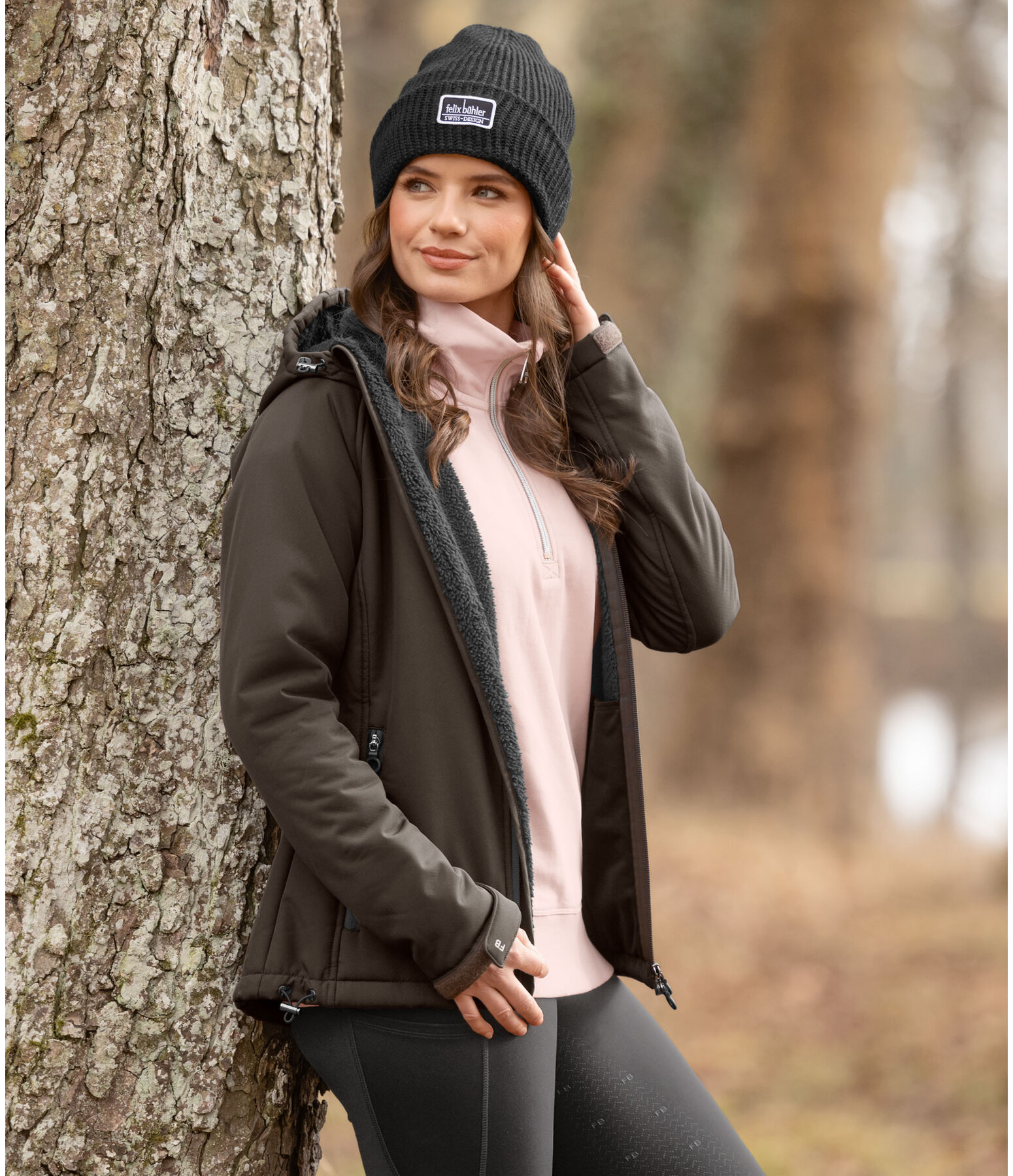 Hooded Softshell Riding Jacket Lara II
