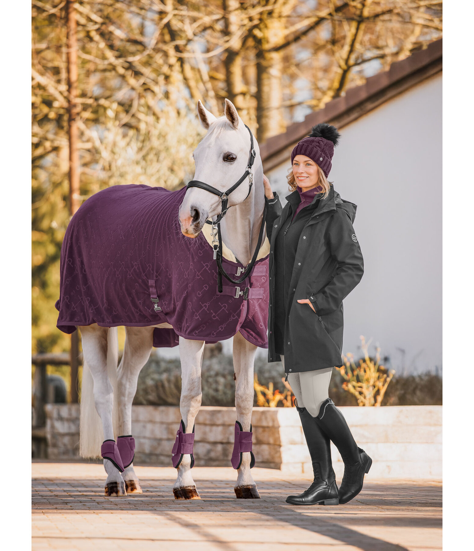 3-in-1 Hooded Functional Riding Coat Phoebe