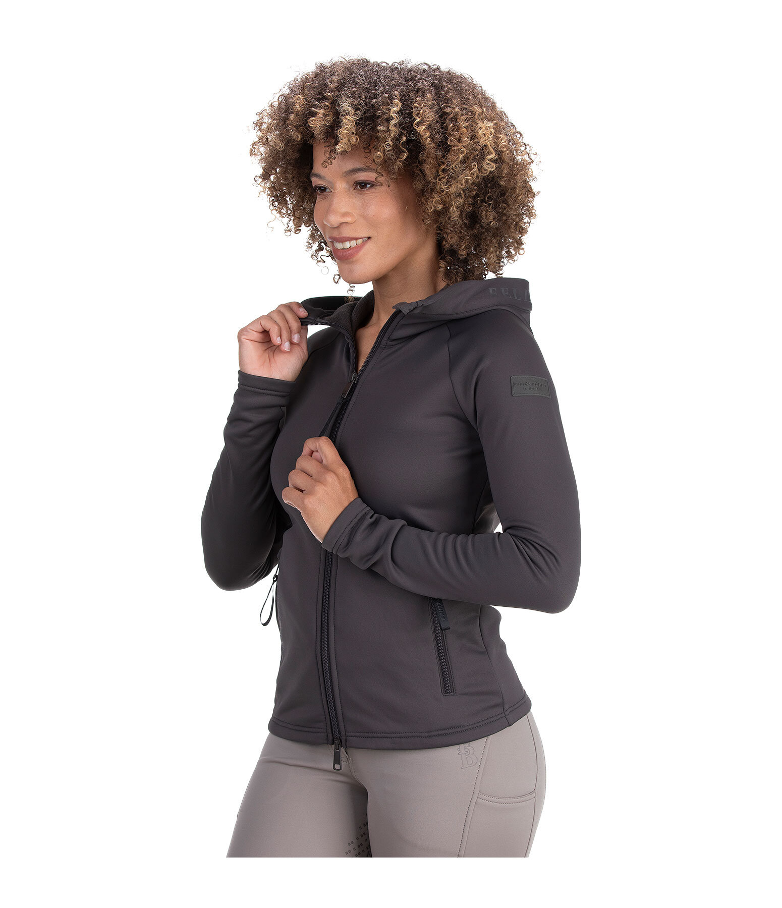 Hooded Performance Stretch Jacket Carin