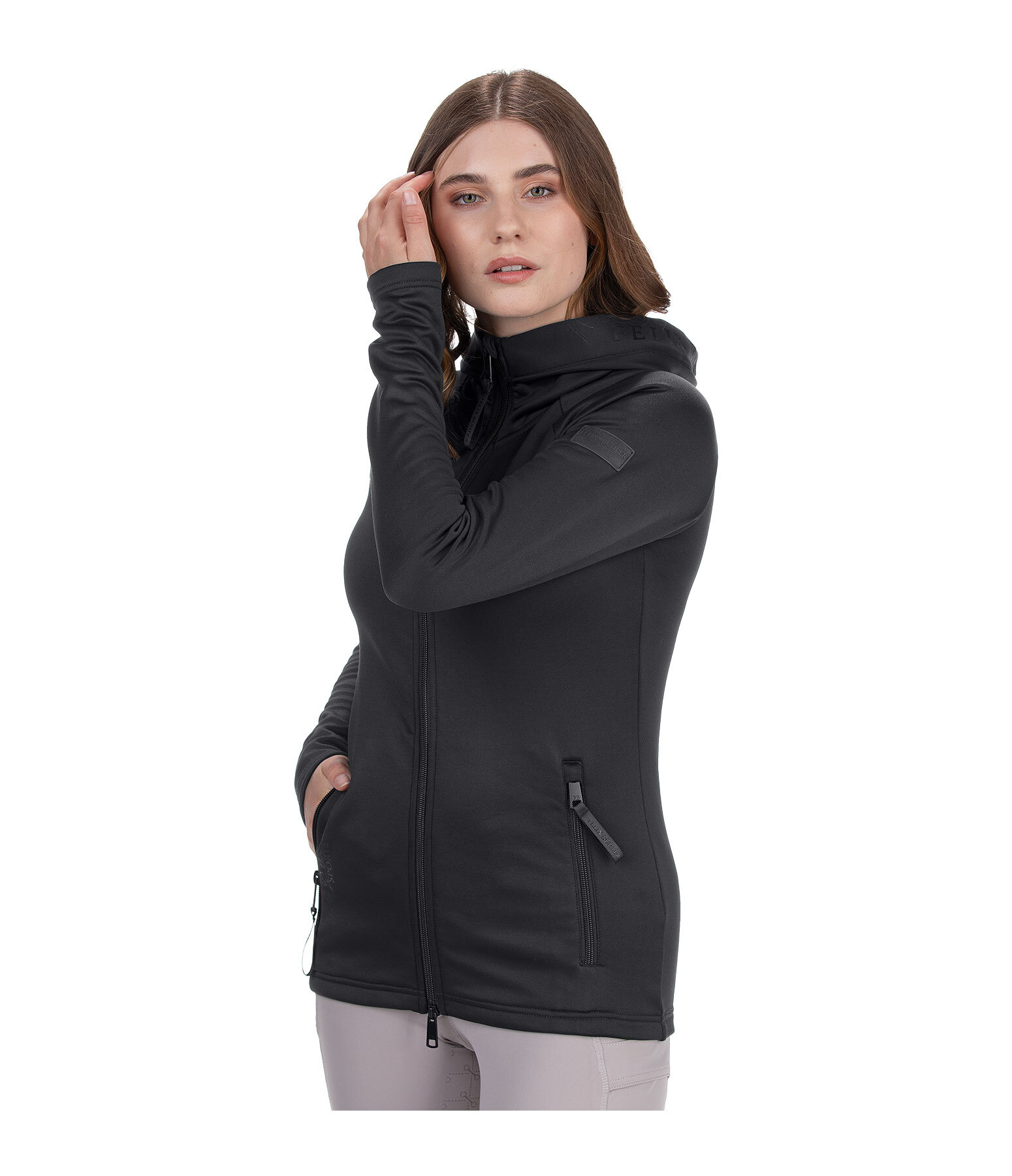 Performance Stretch Hooded Jacket Carin
