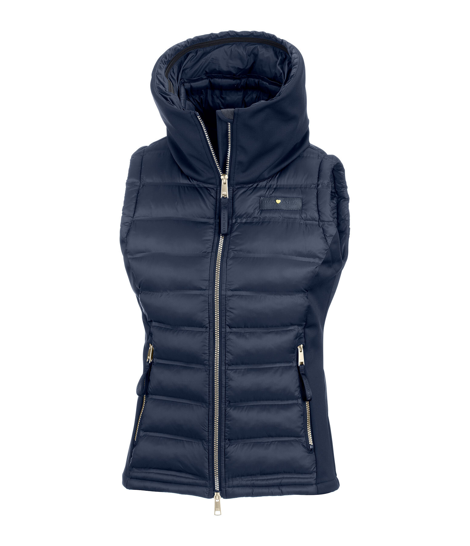 Softshell Hooded Combination Riding Gilet Jessy