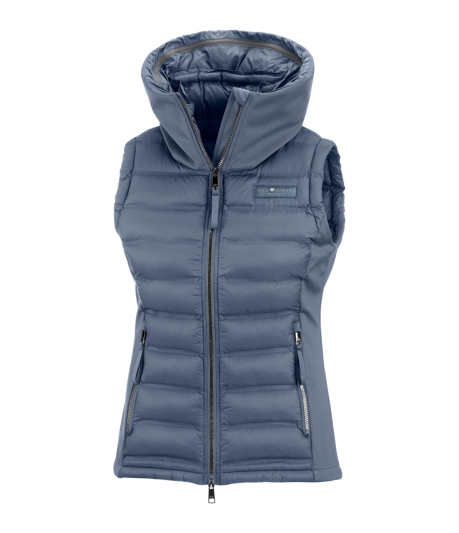 Softshell Hooded Combination Riding Gilet Jessy