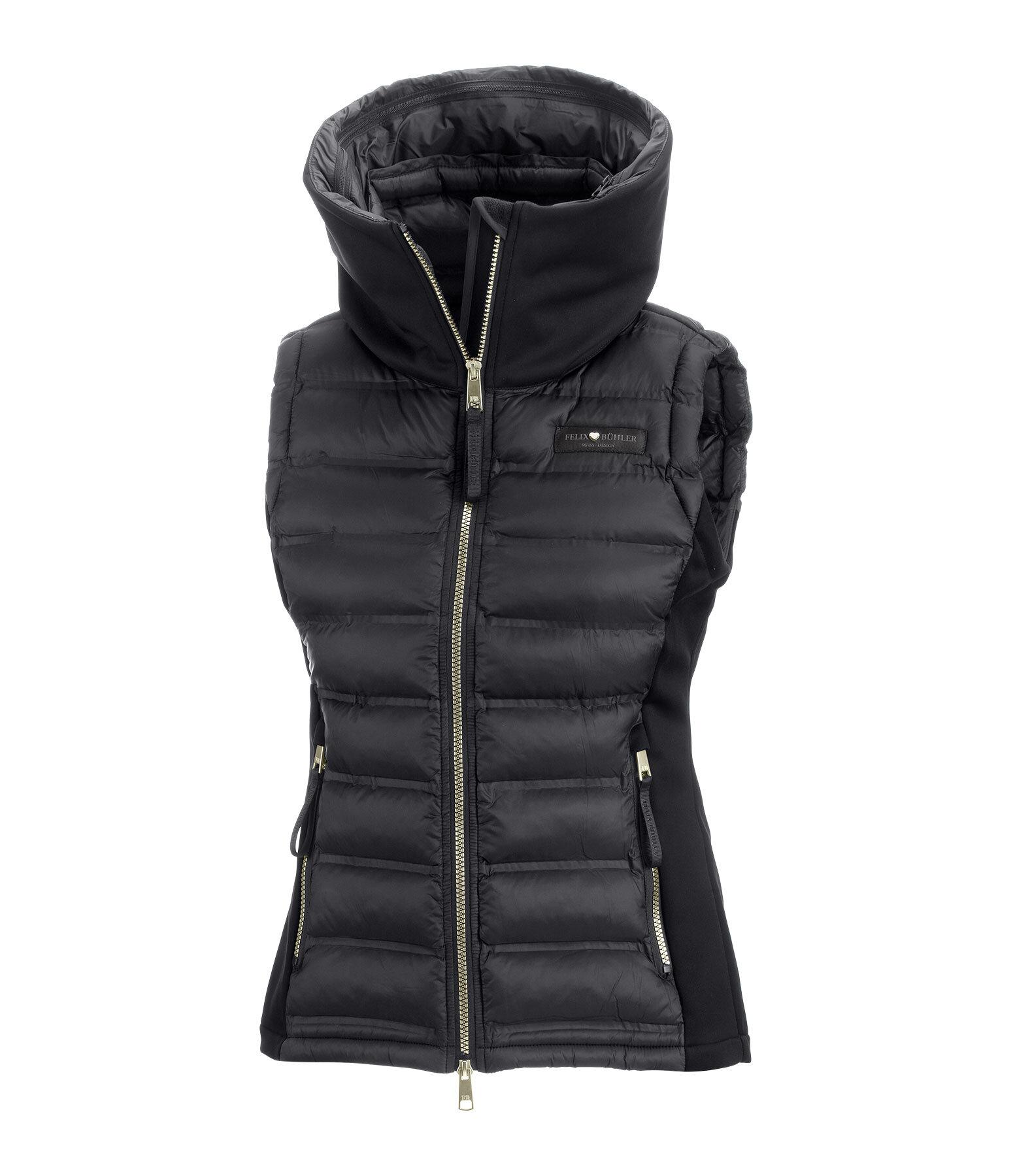 Softshell Hooded Combination Riding Gilet Jessy