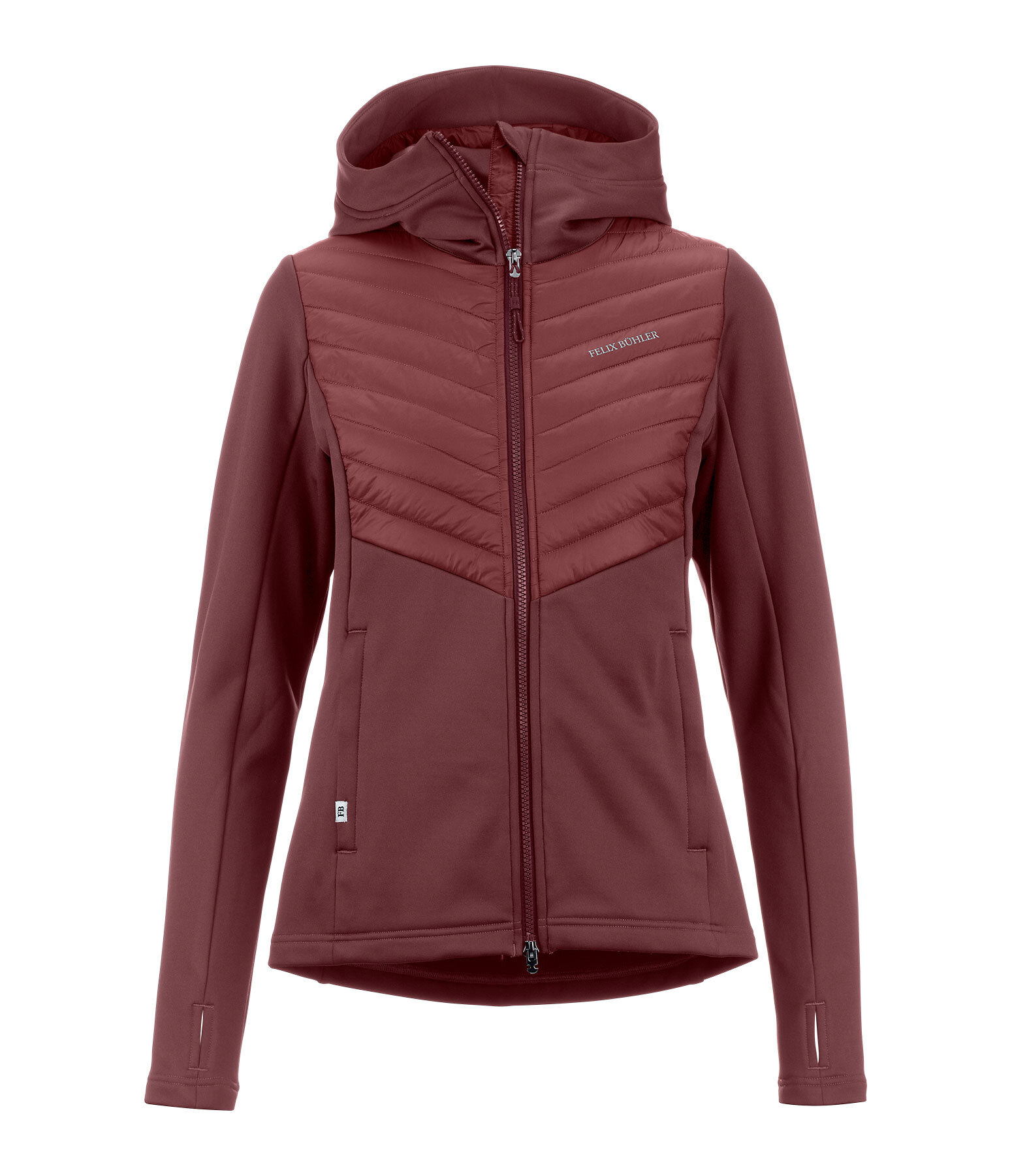 Hooded Combination Riding Jacket Mara
