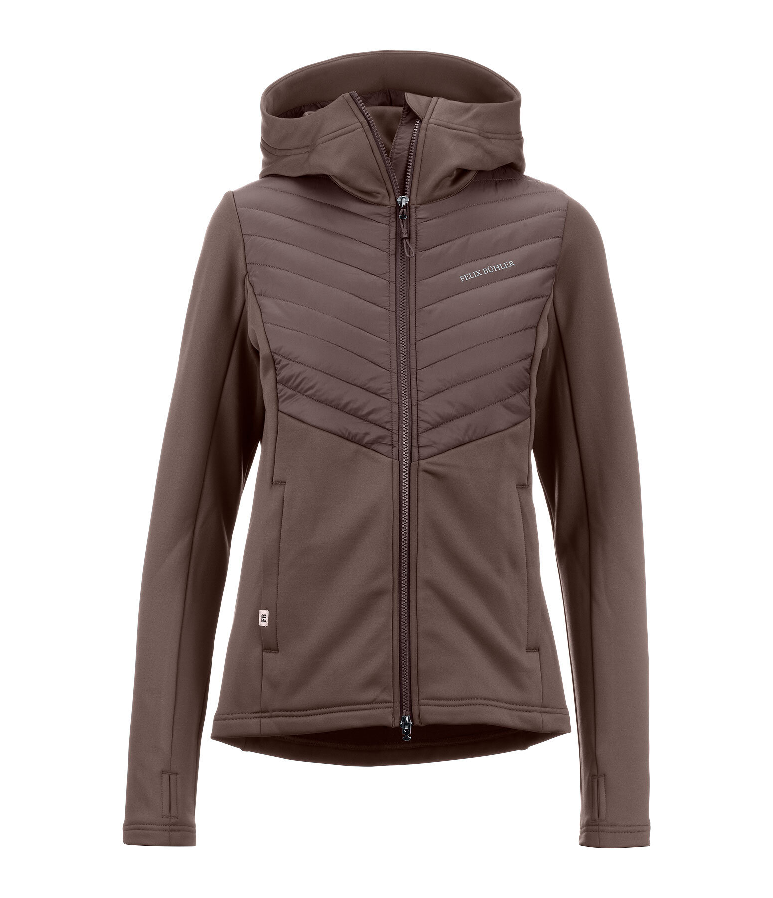 Hooded Combination Riding Jacket Mara