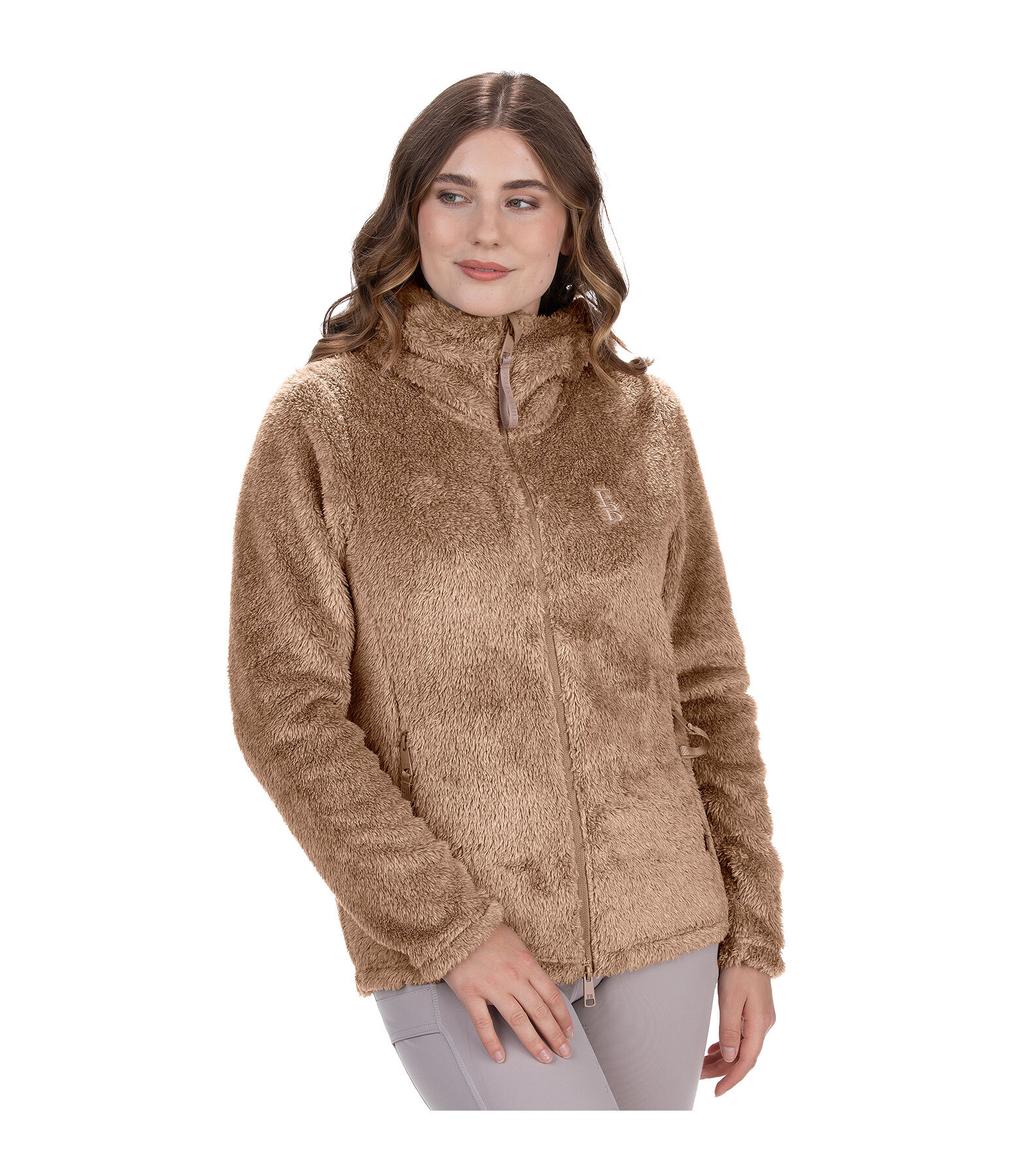 Hooded Teddy Fleece Jacket Lisa