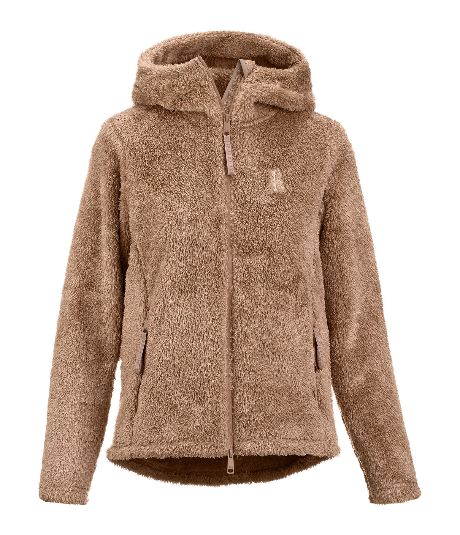 Hooded Teddy Fleece Jacket Lisa
