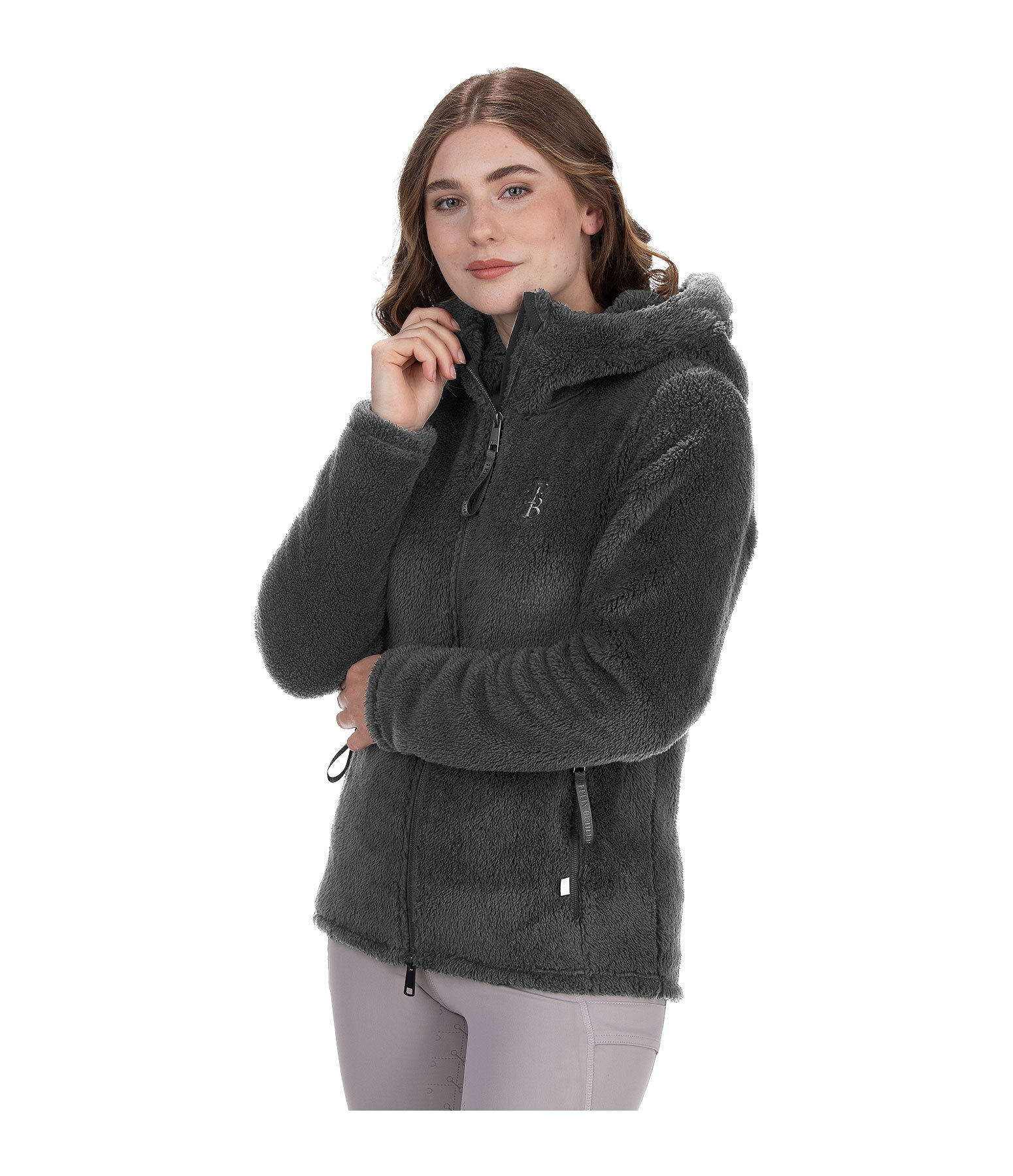 Hooded Teddy Fleece Jacket Lisa