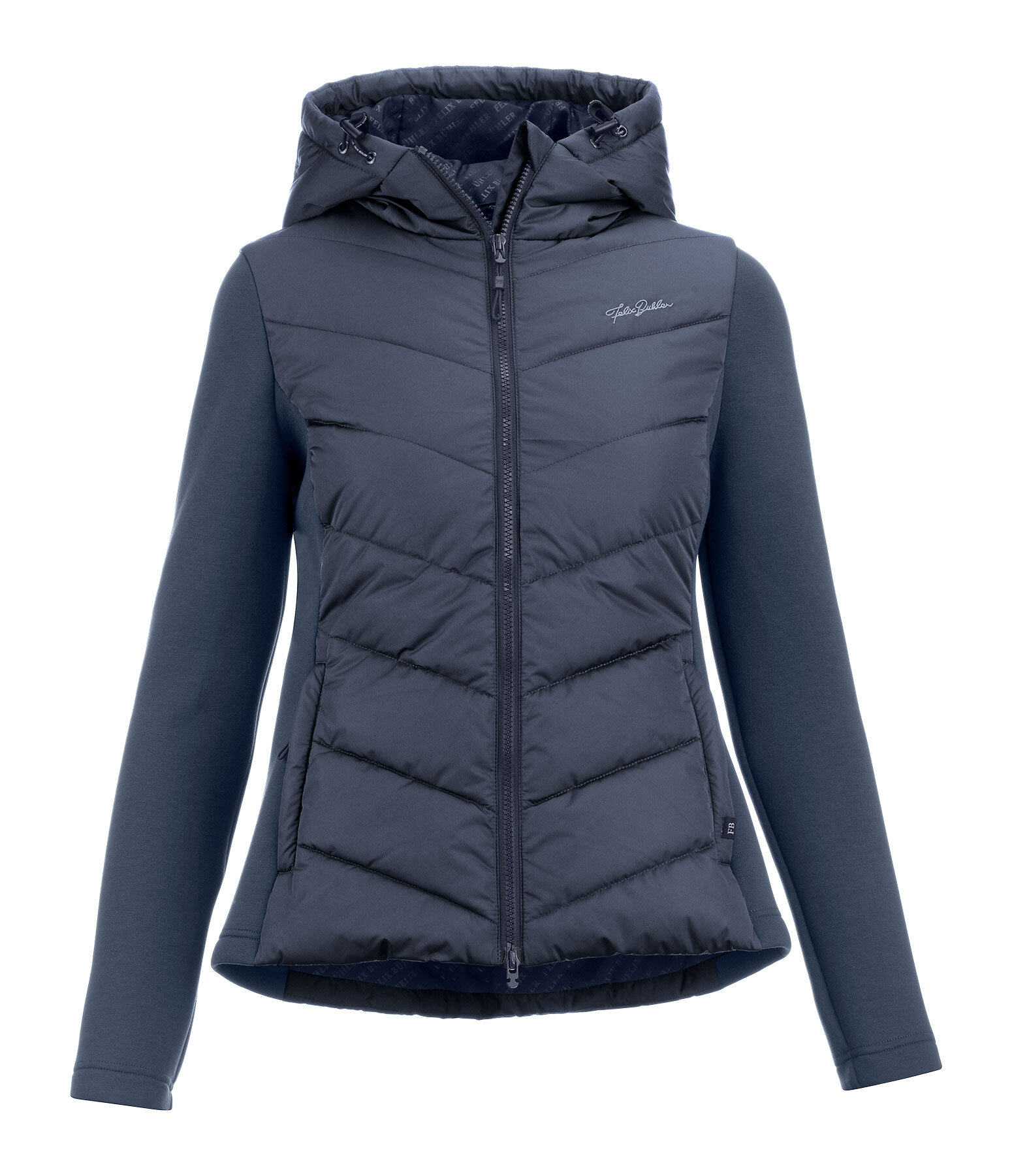 Hooded Combination Riding Jacket Melli