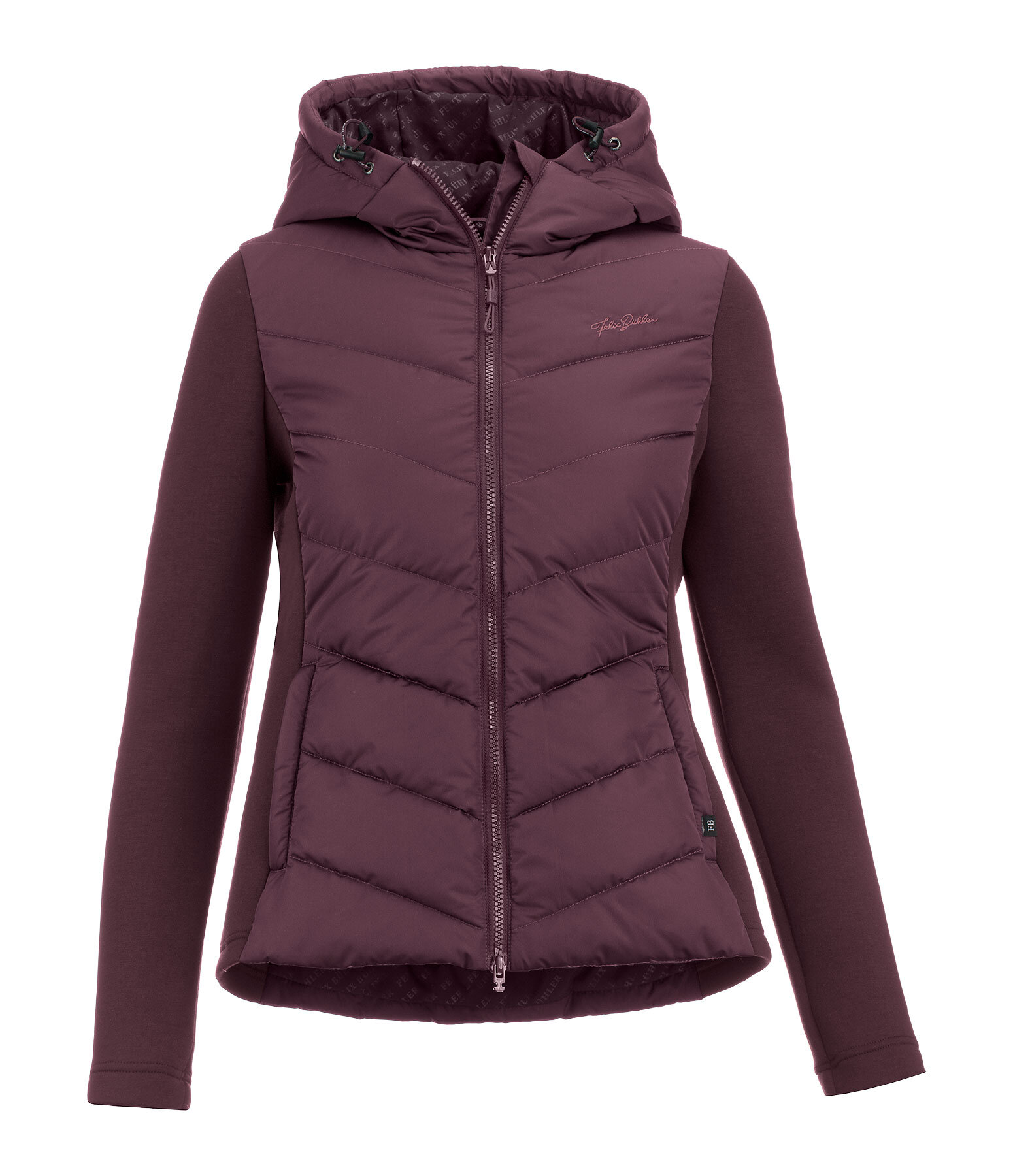 Hooded Combination Riding Jacket Melli