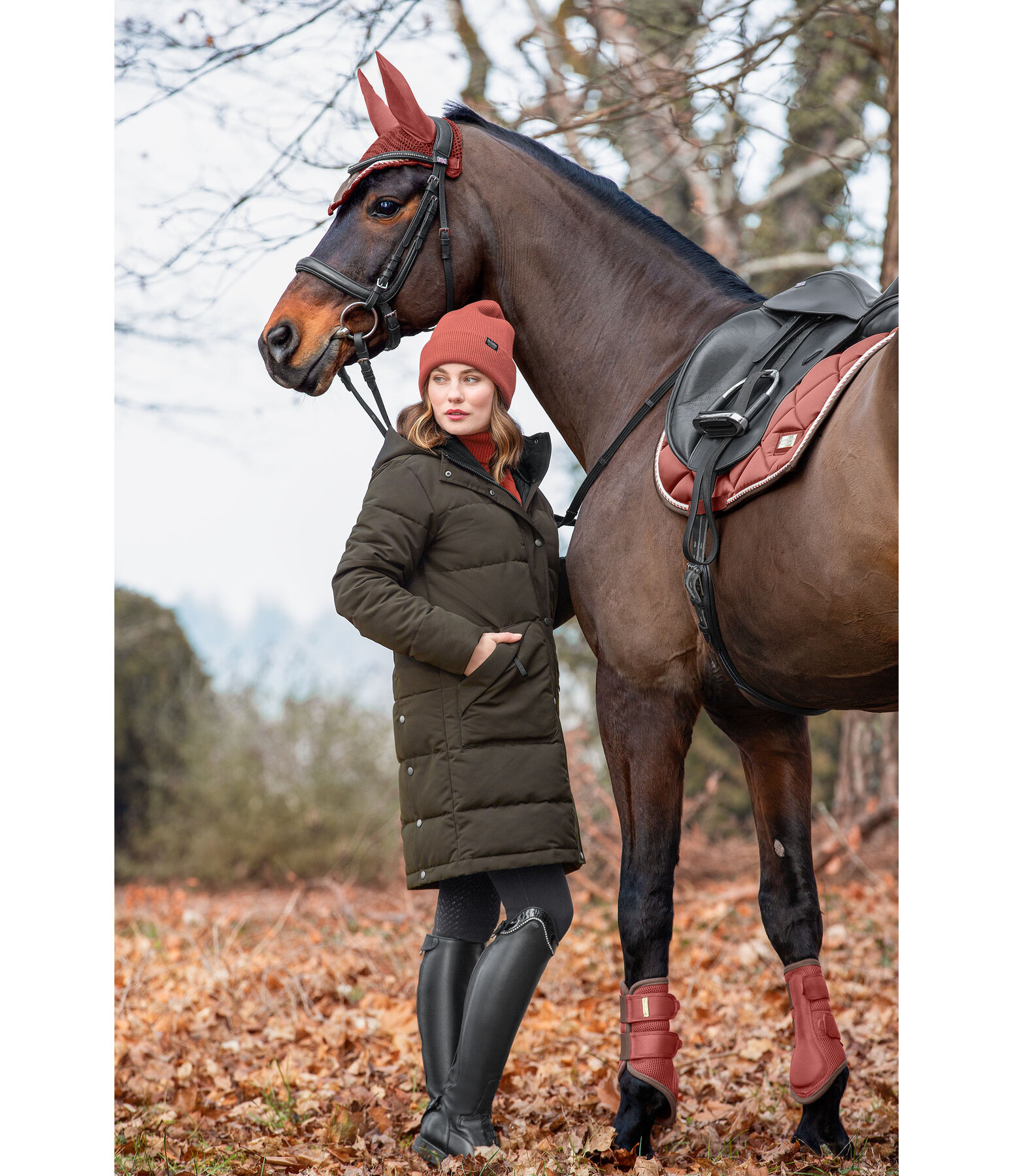 Hooded Riding Parka Smilla