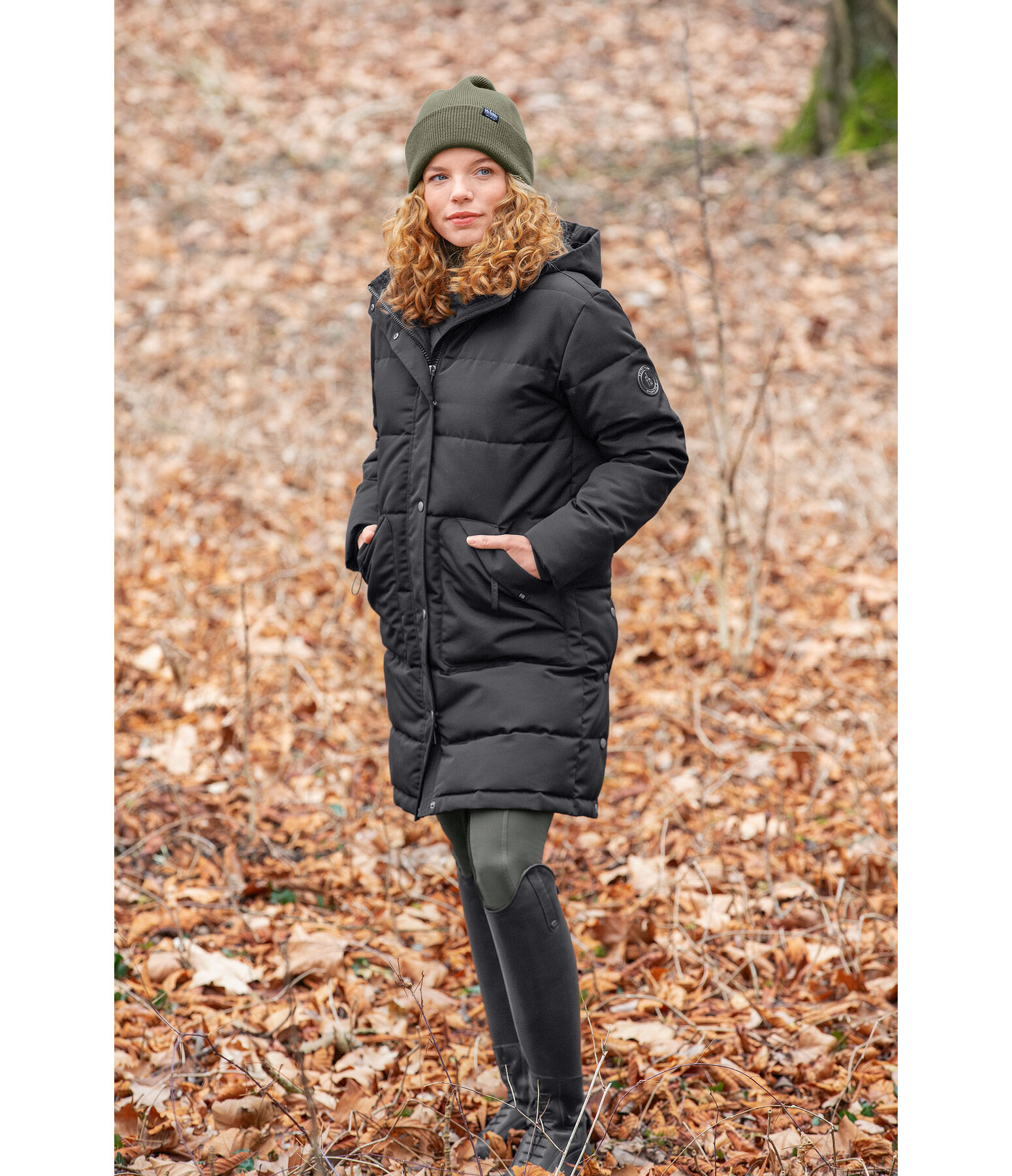 Hooded Riding Parka Smilla