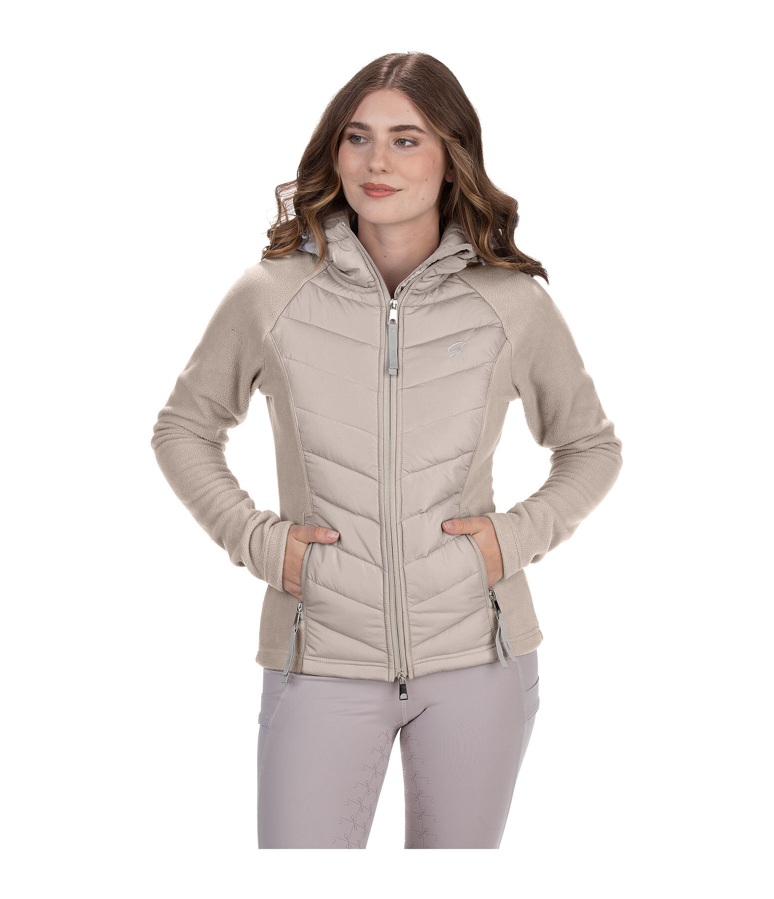 Hooded Combination Jacket Elisa