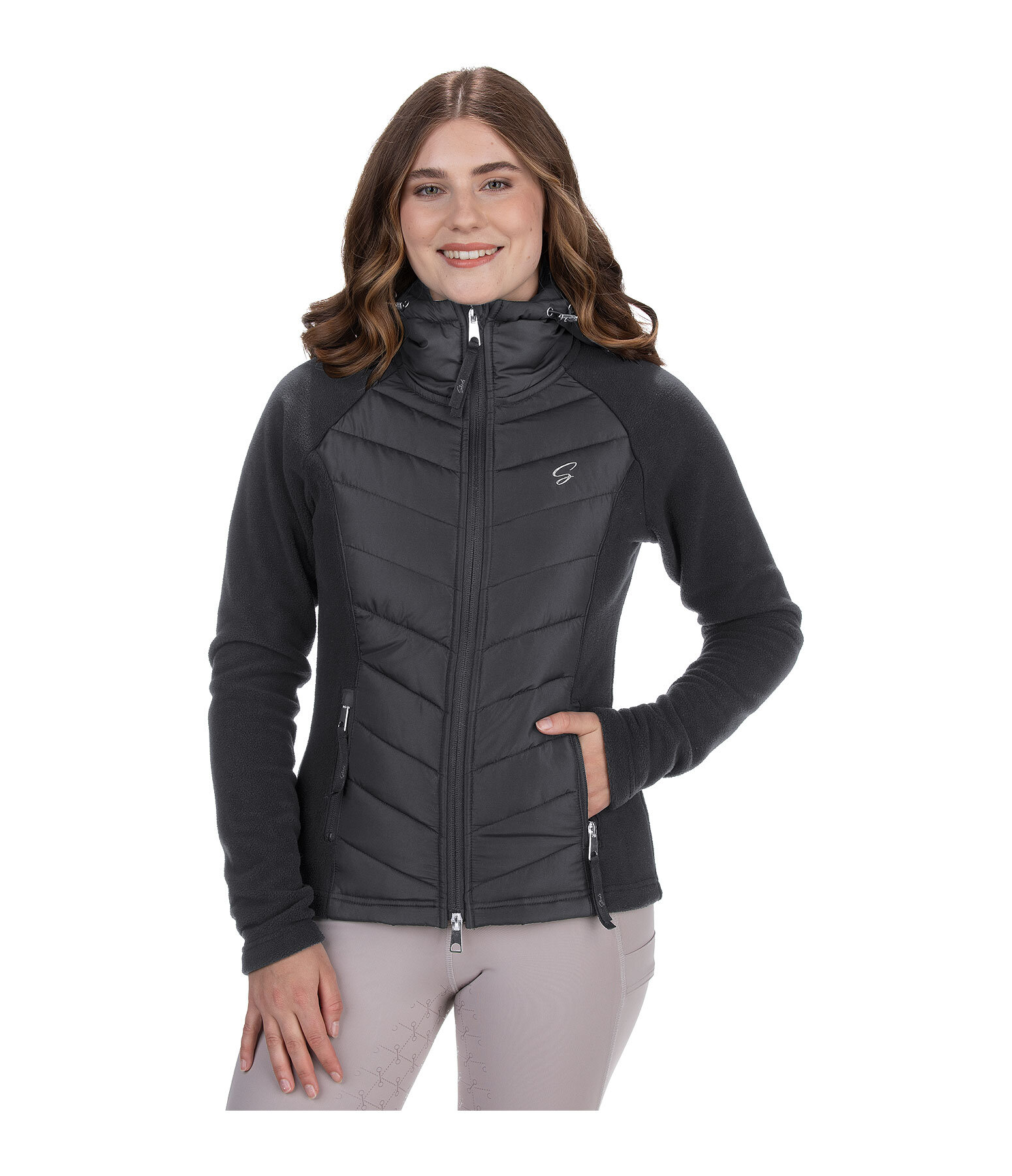 Hooded Combination Jacket Elisa