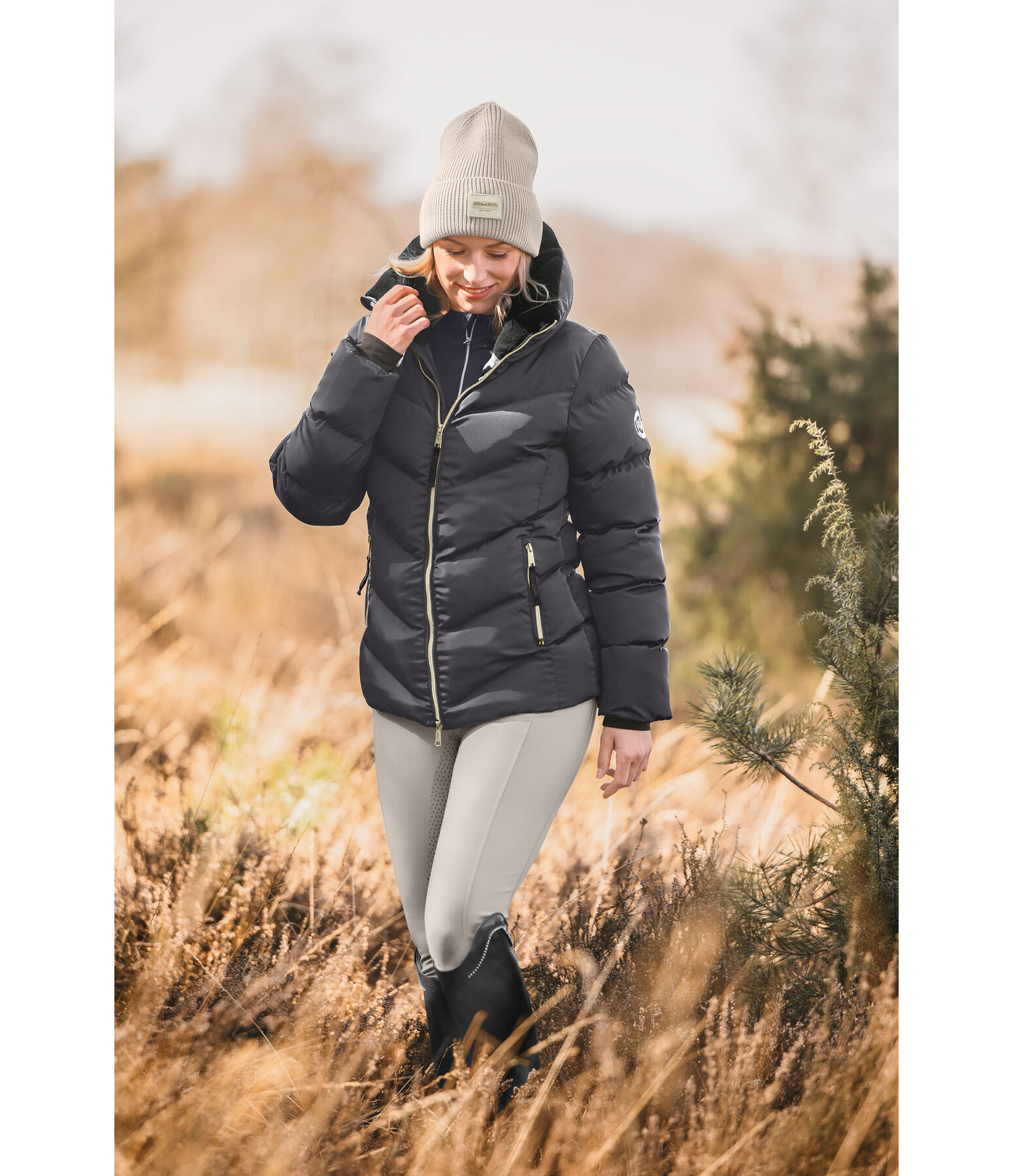Quilted Riding Jacket Emma
