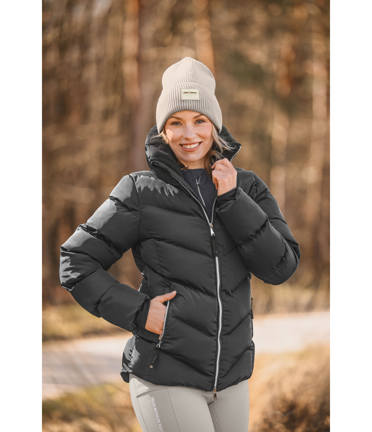 Quilted Riding Jacket Emma
