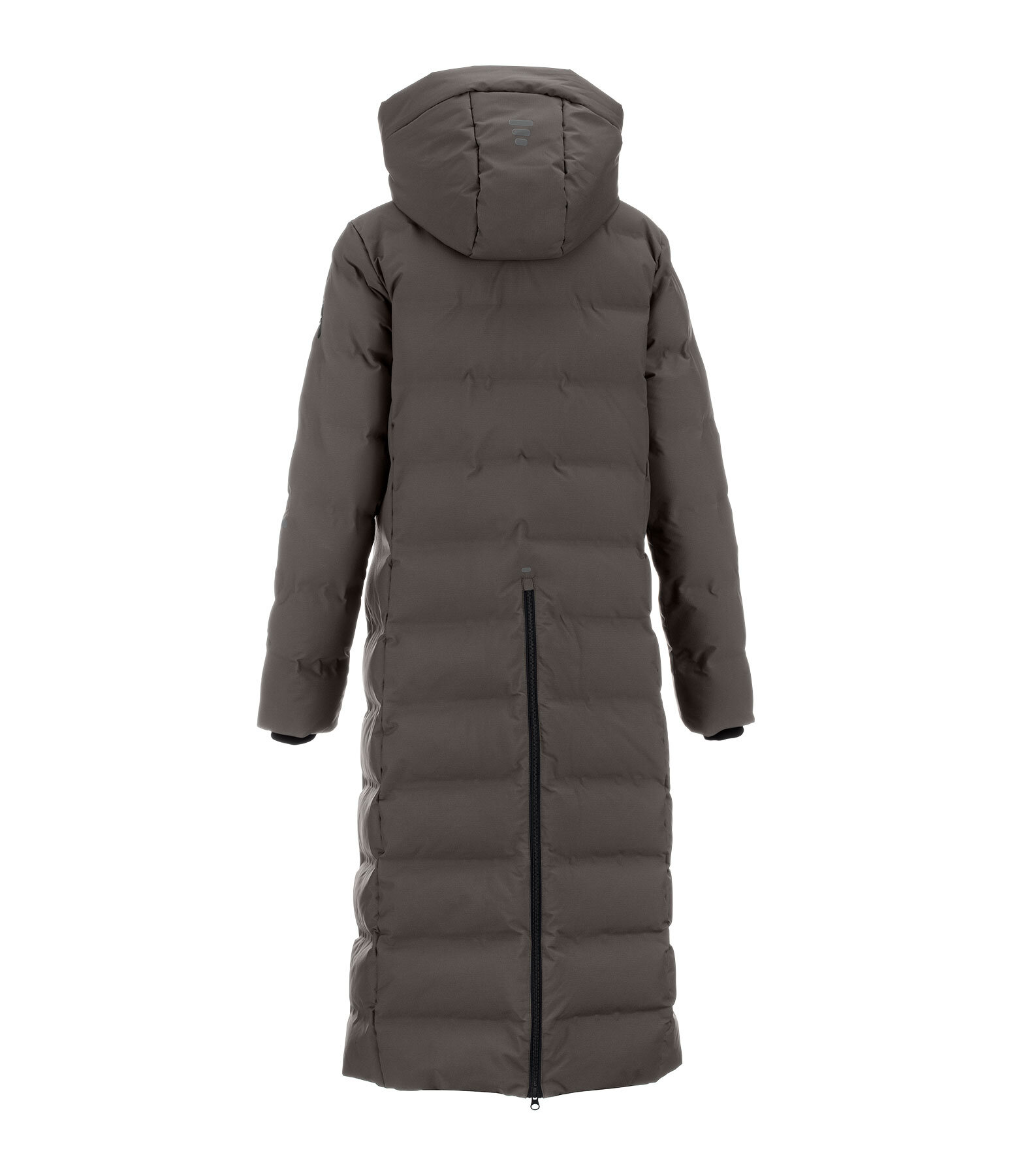 Hooded Quilted Riding Coat Zoe