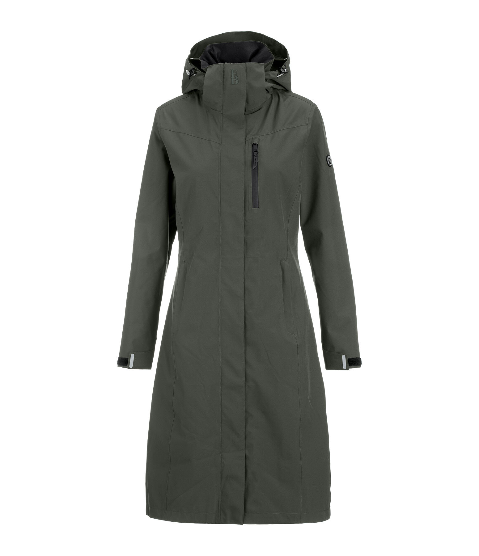 Hooded Functional Riding Coat Enna