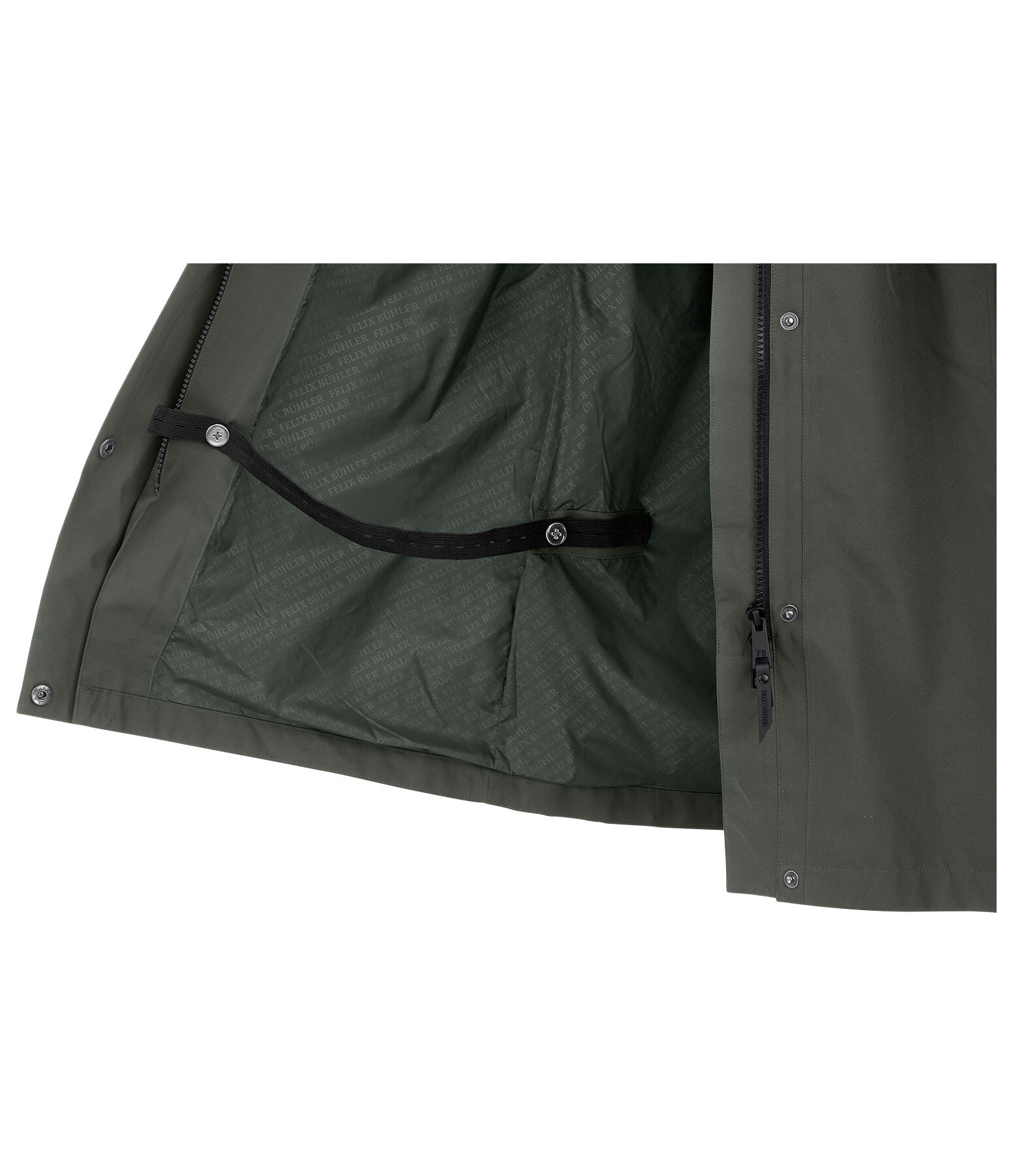 Hooded Functional Riding Coat Enna