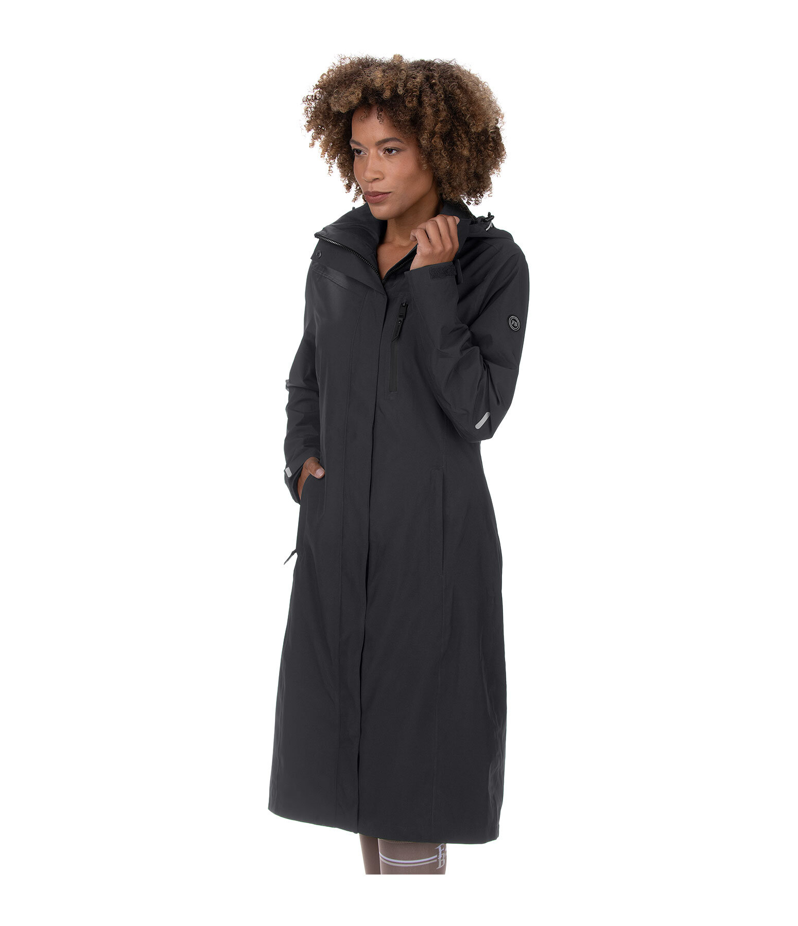 Hooded Functional Riding Coat Enna
