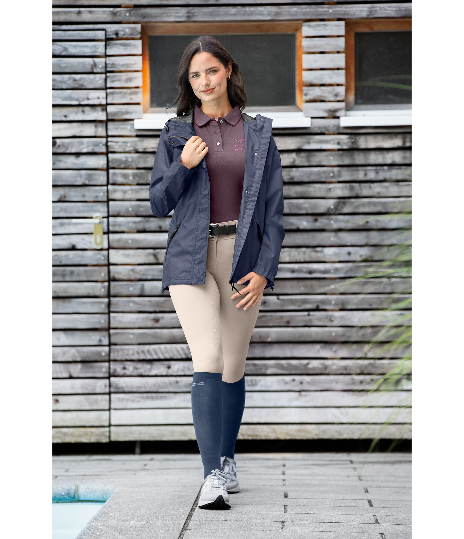 Hooded Functional Riding Jacket Klara Life Cycle