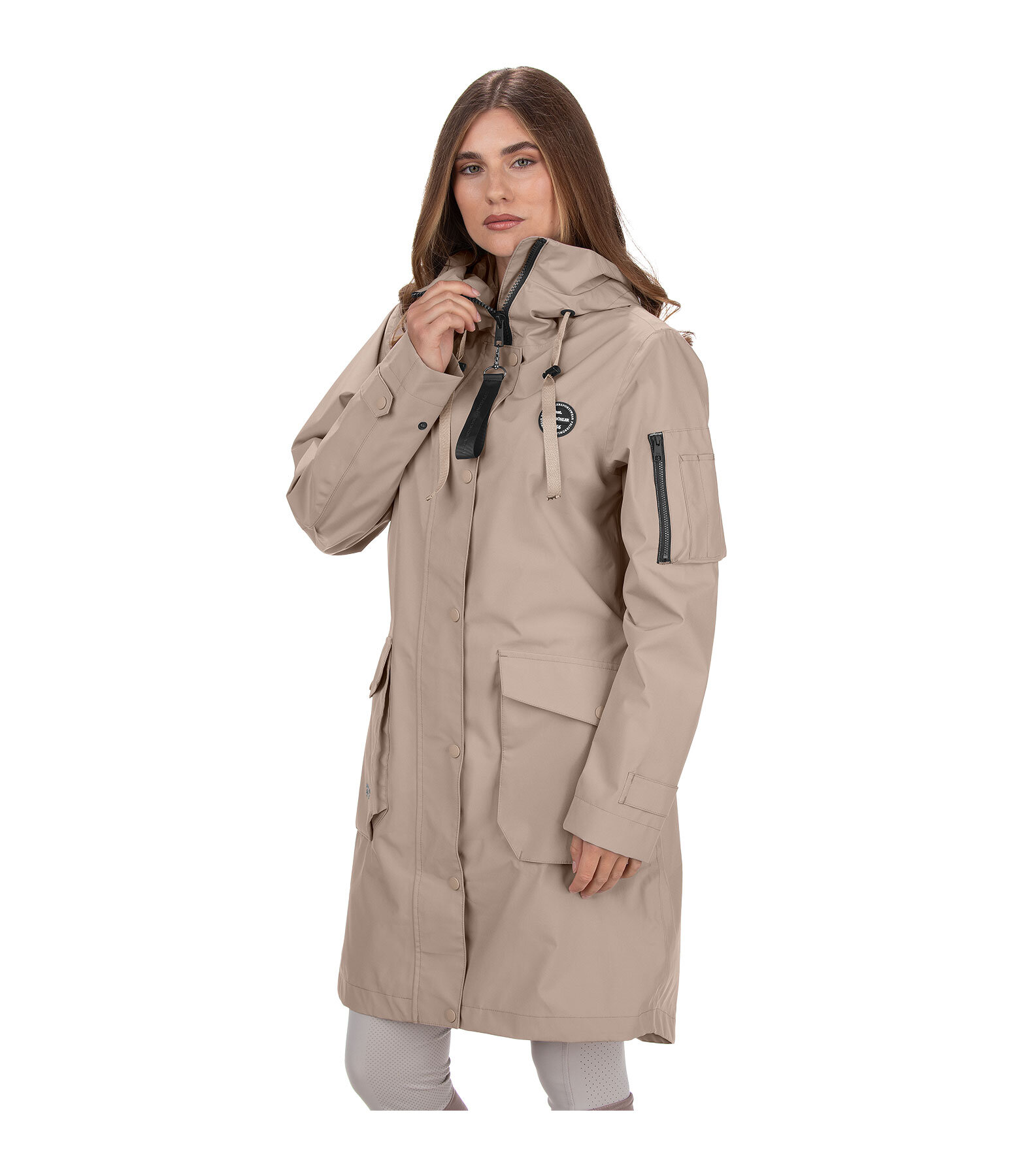 Hooded Functional Riding Parka Emily II
