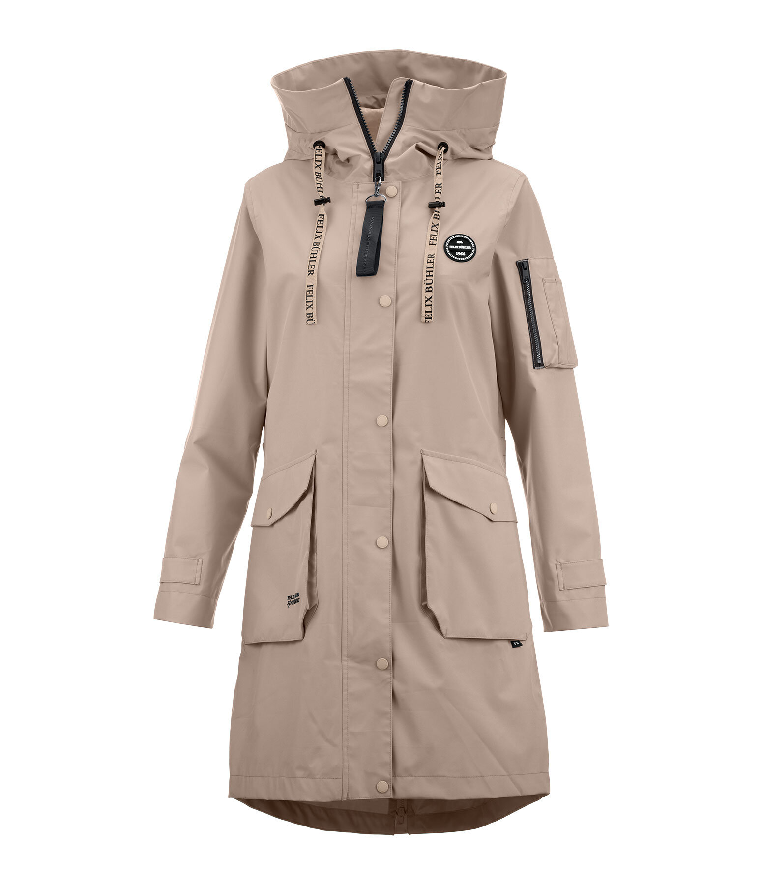 Hooded Functional Riding Parka Emily II