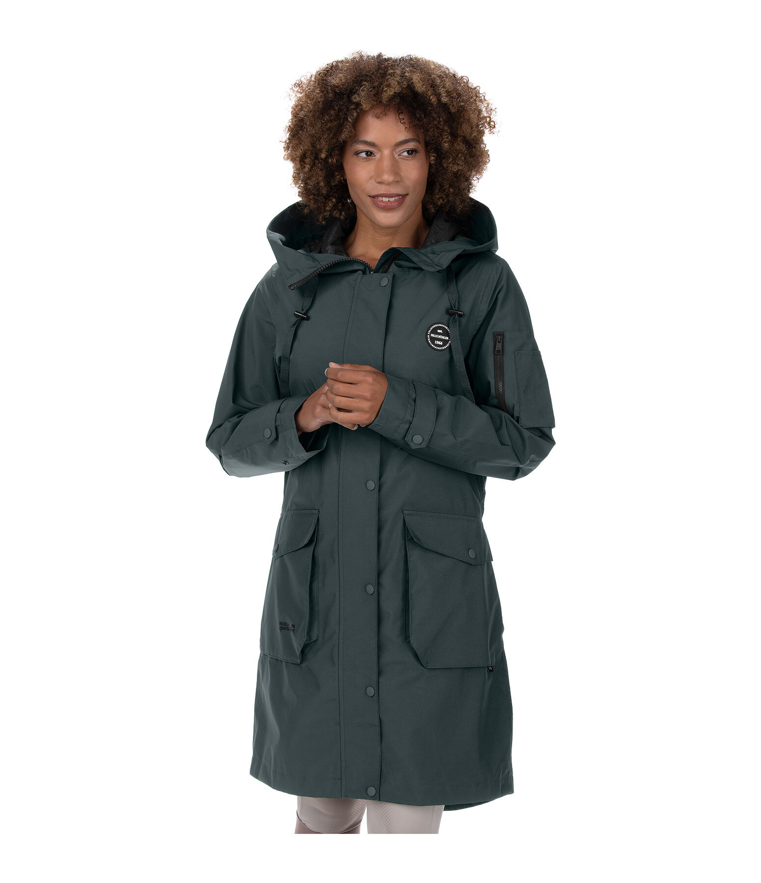 Hooded Functional Riding Parka Emily II