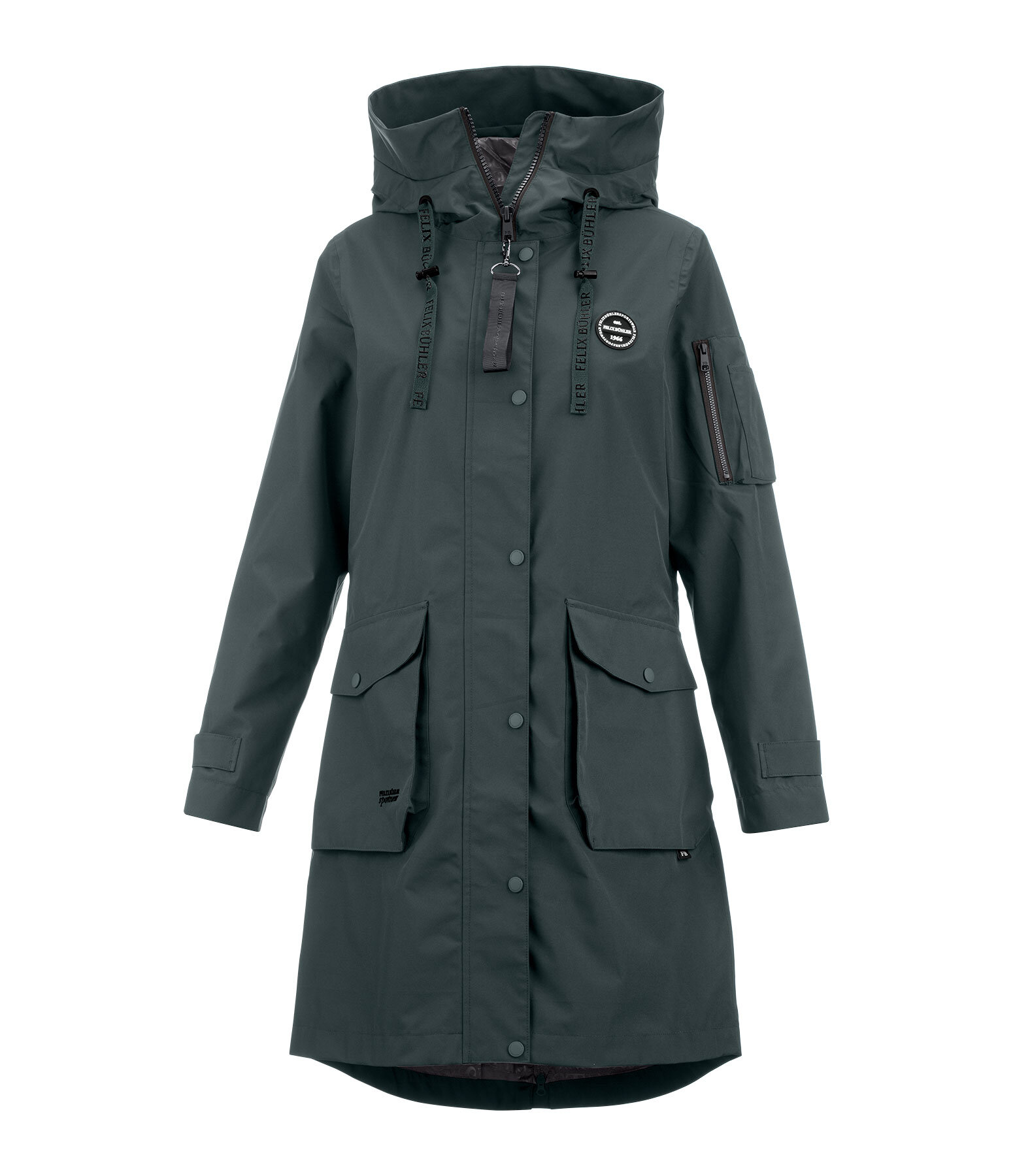 Hooded Functional Riding Parka Emily II