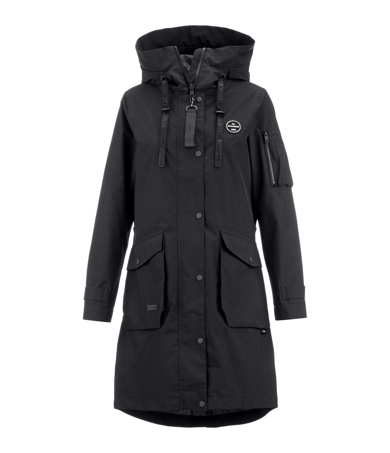 Hooded Functional Riding Parka Emily II