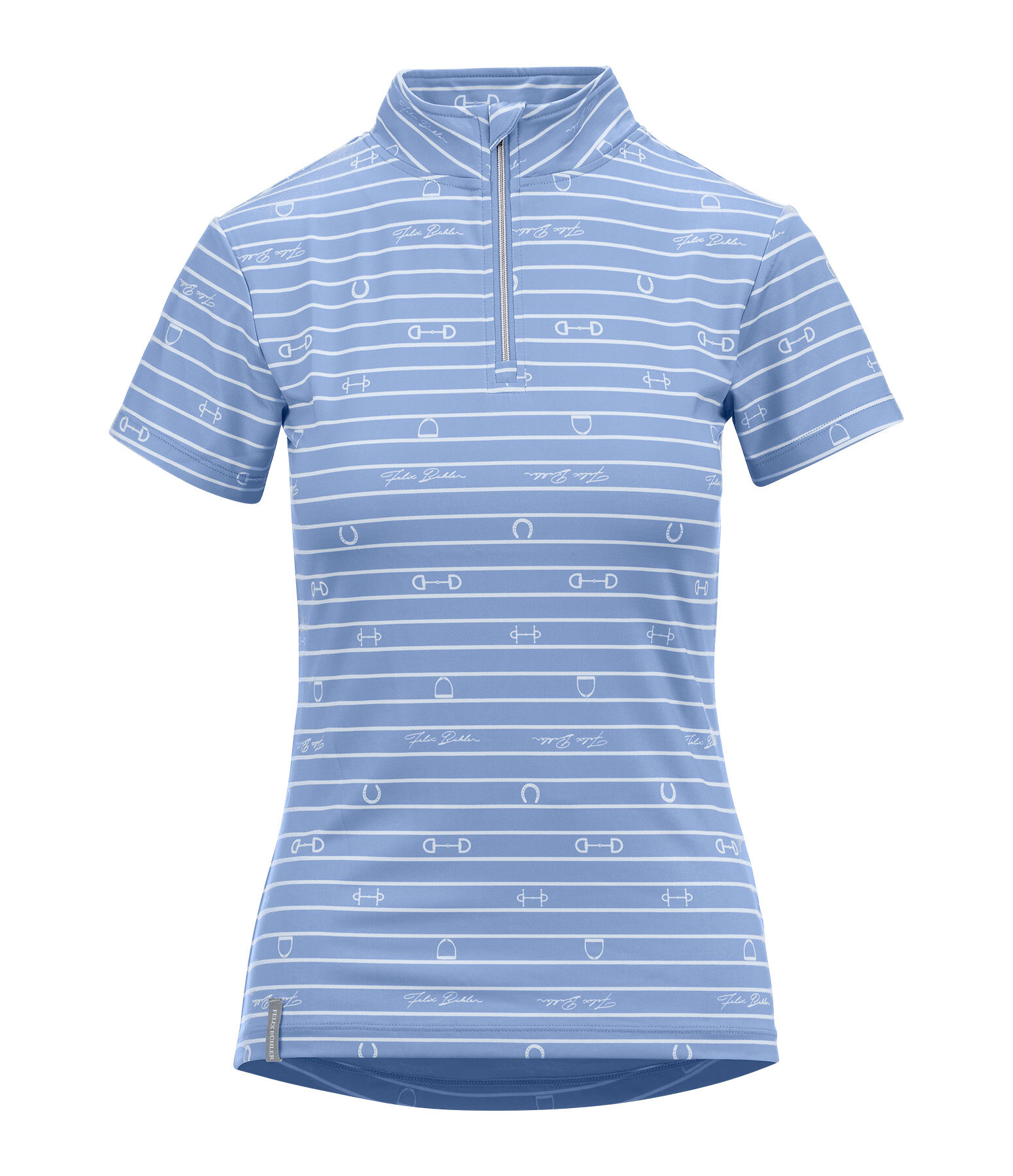 Zip Functional Shirt Mari