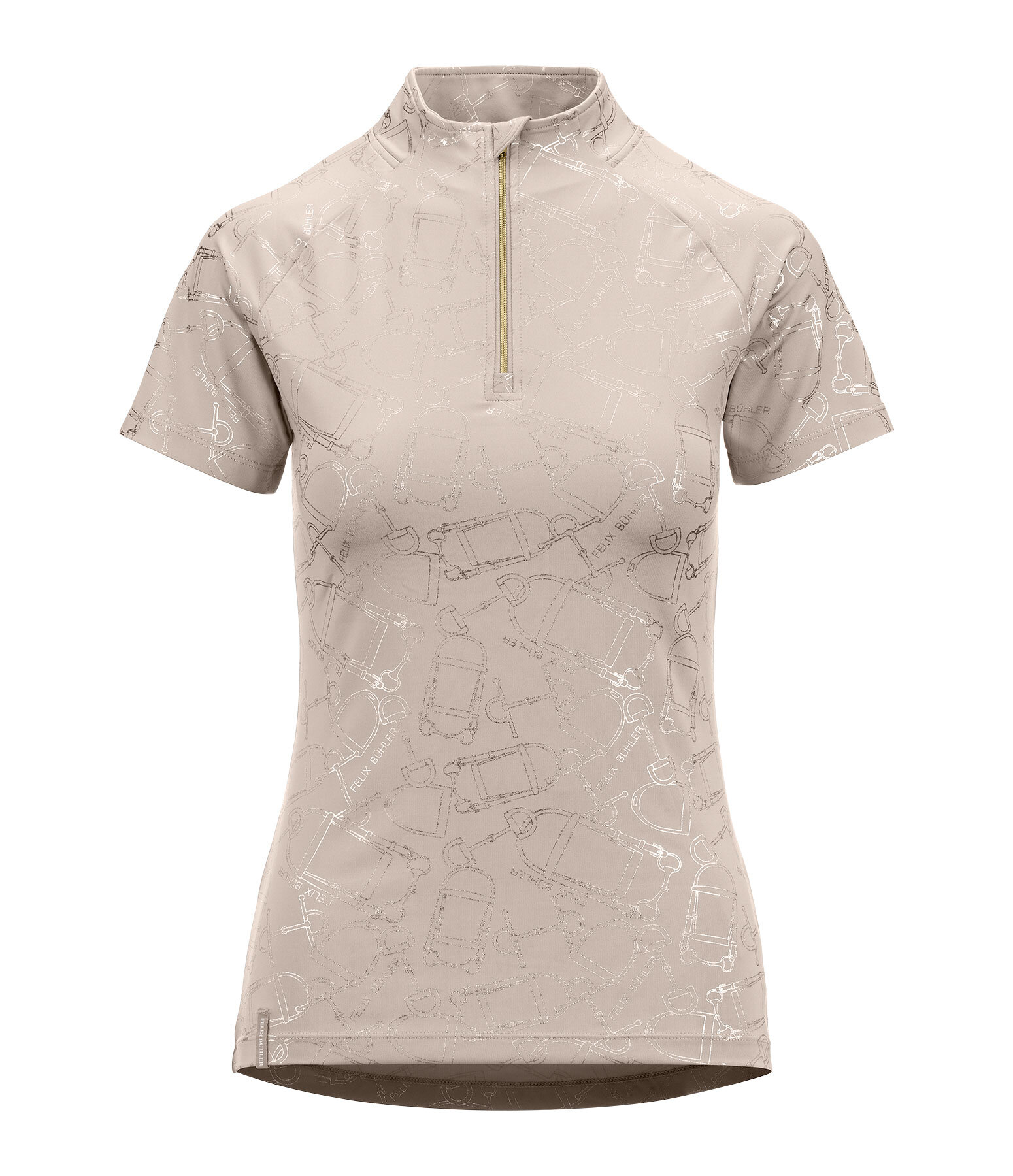 Zip Functional Shirt Amber