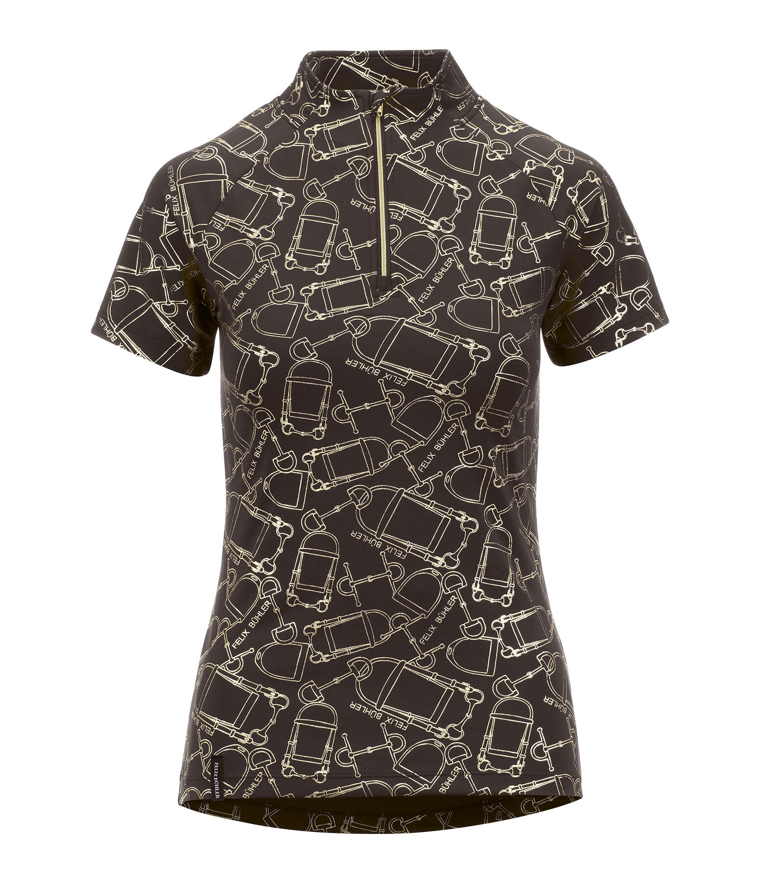 Zip Functional Shirt Amber