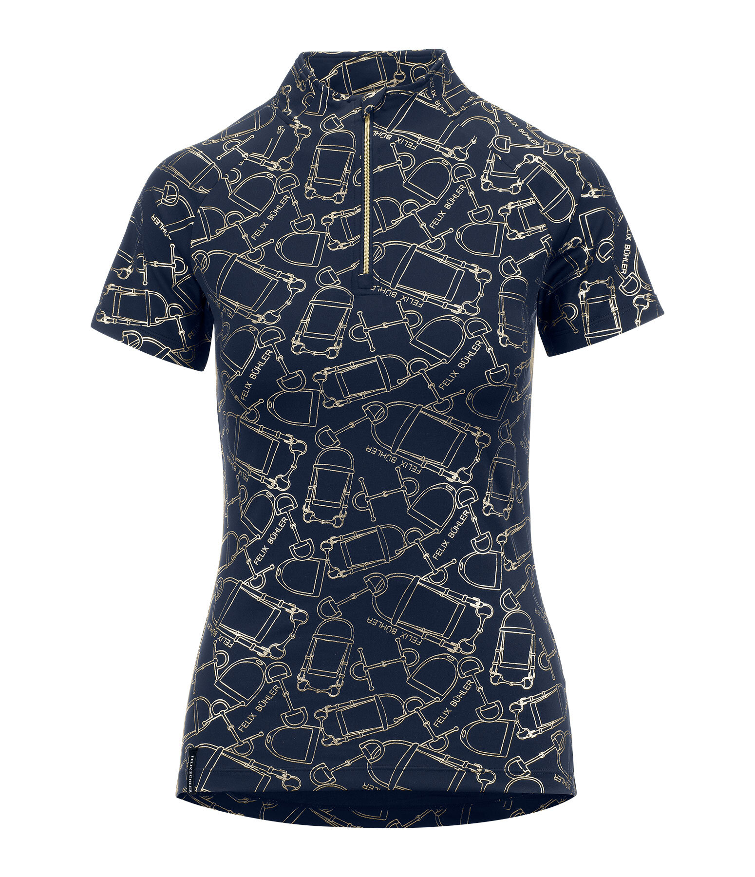 Zip Functional Shirt Amber