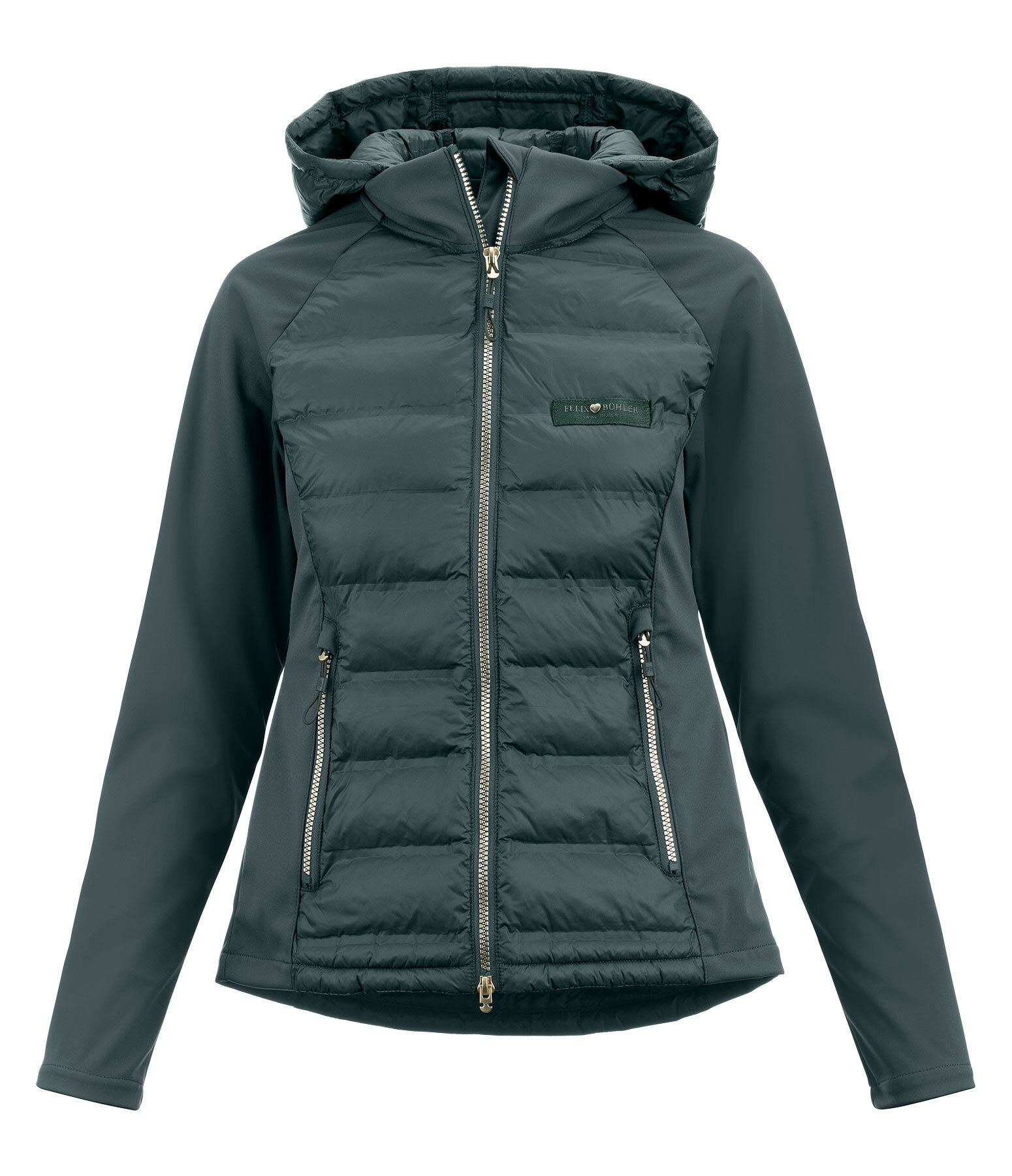 Hooded Combination Jacket Jolien