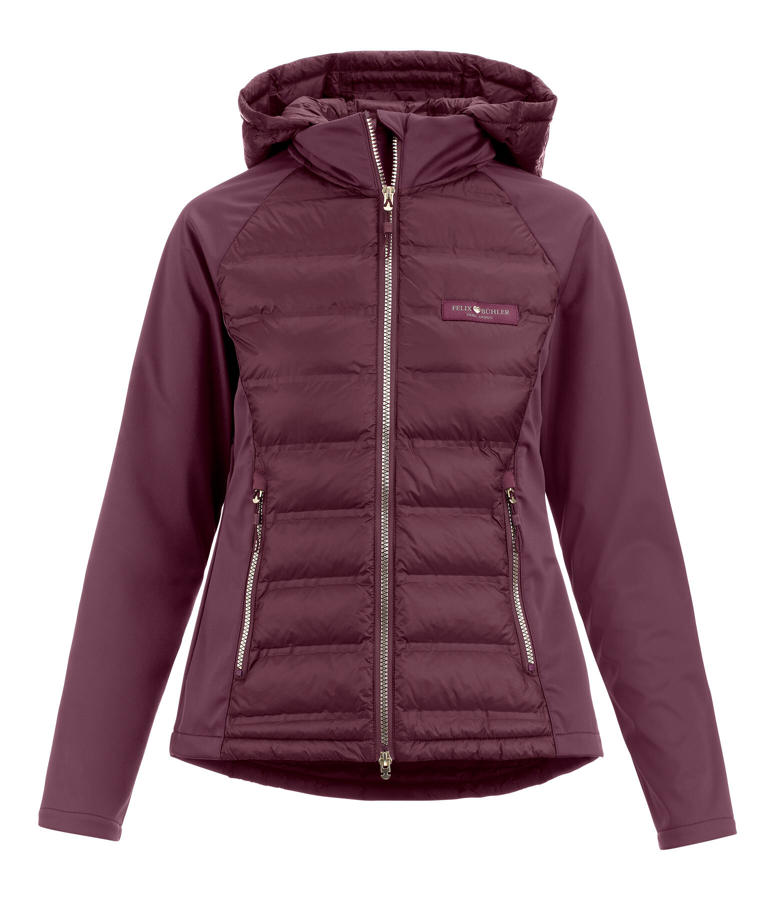 Hooded Combination Jacket Jolien