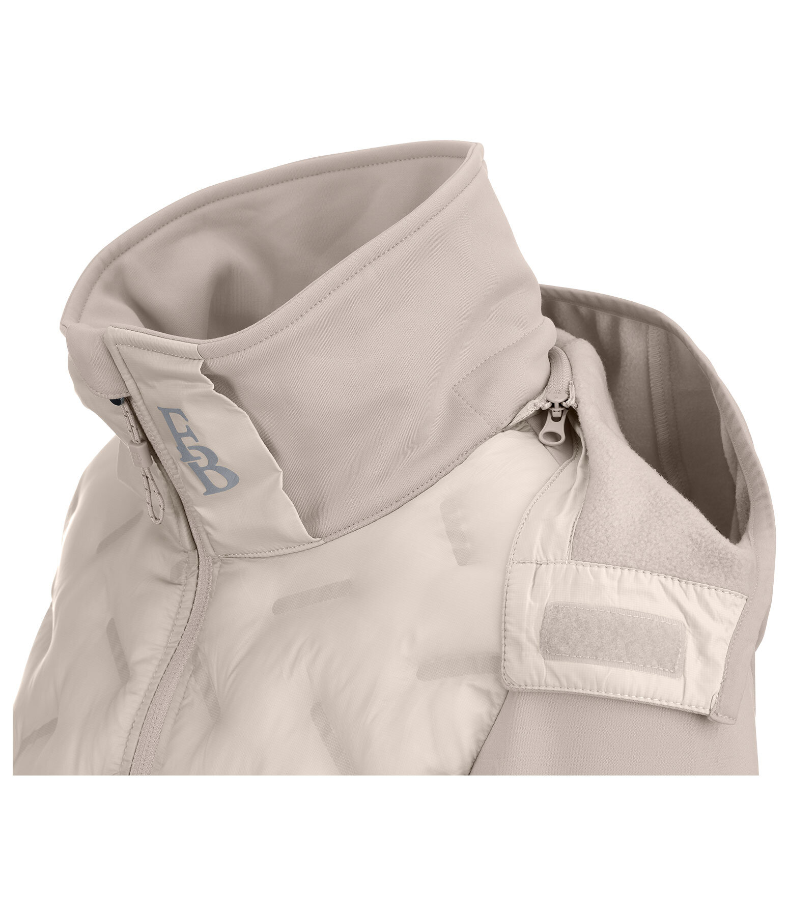 Hooded Combination Jacket Lina