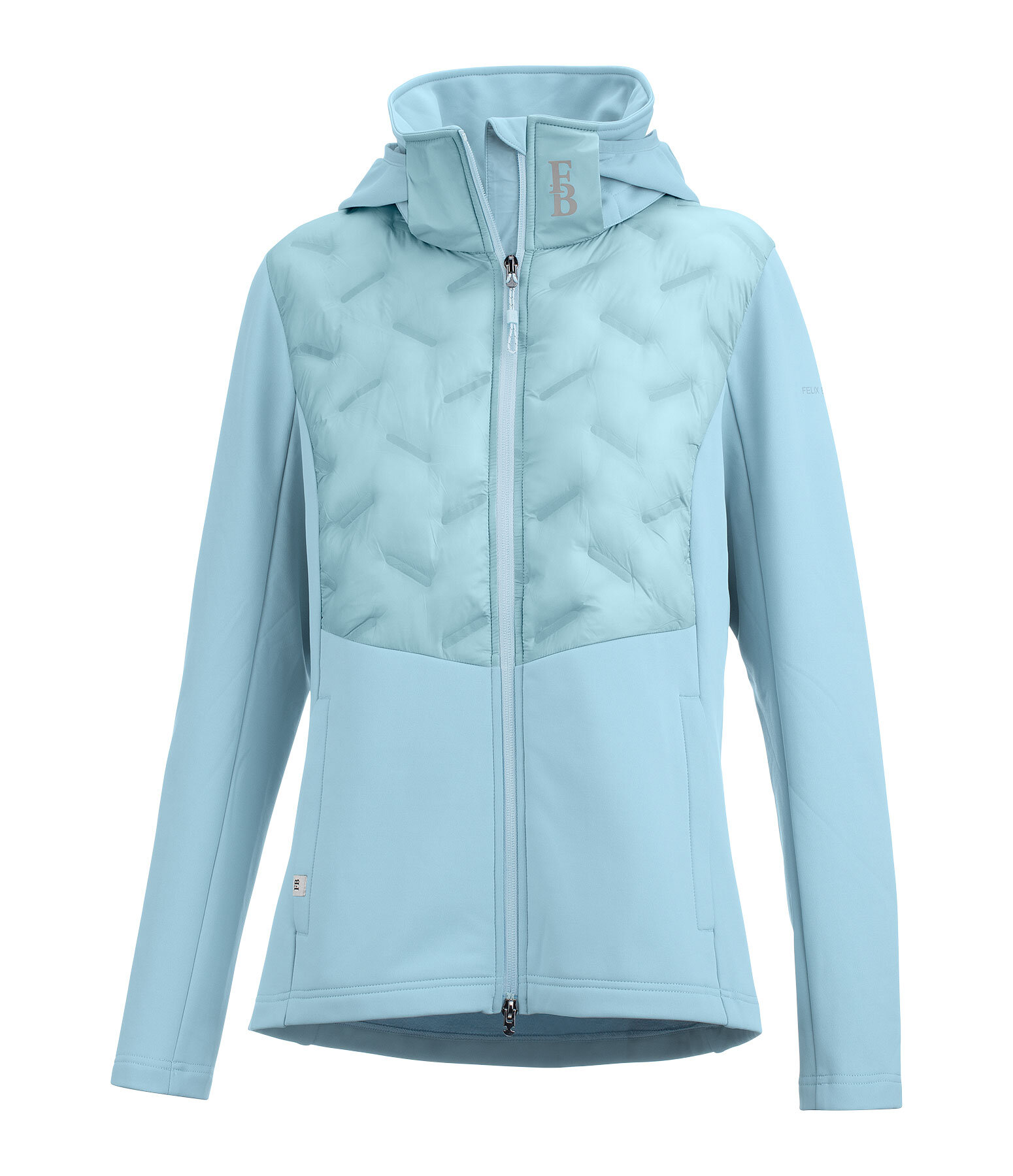 Hooded Combination Jacket Lina