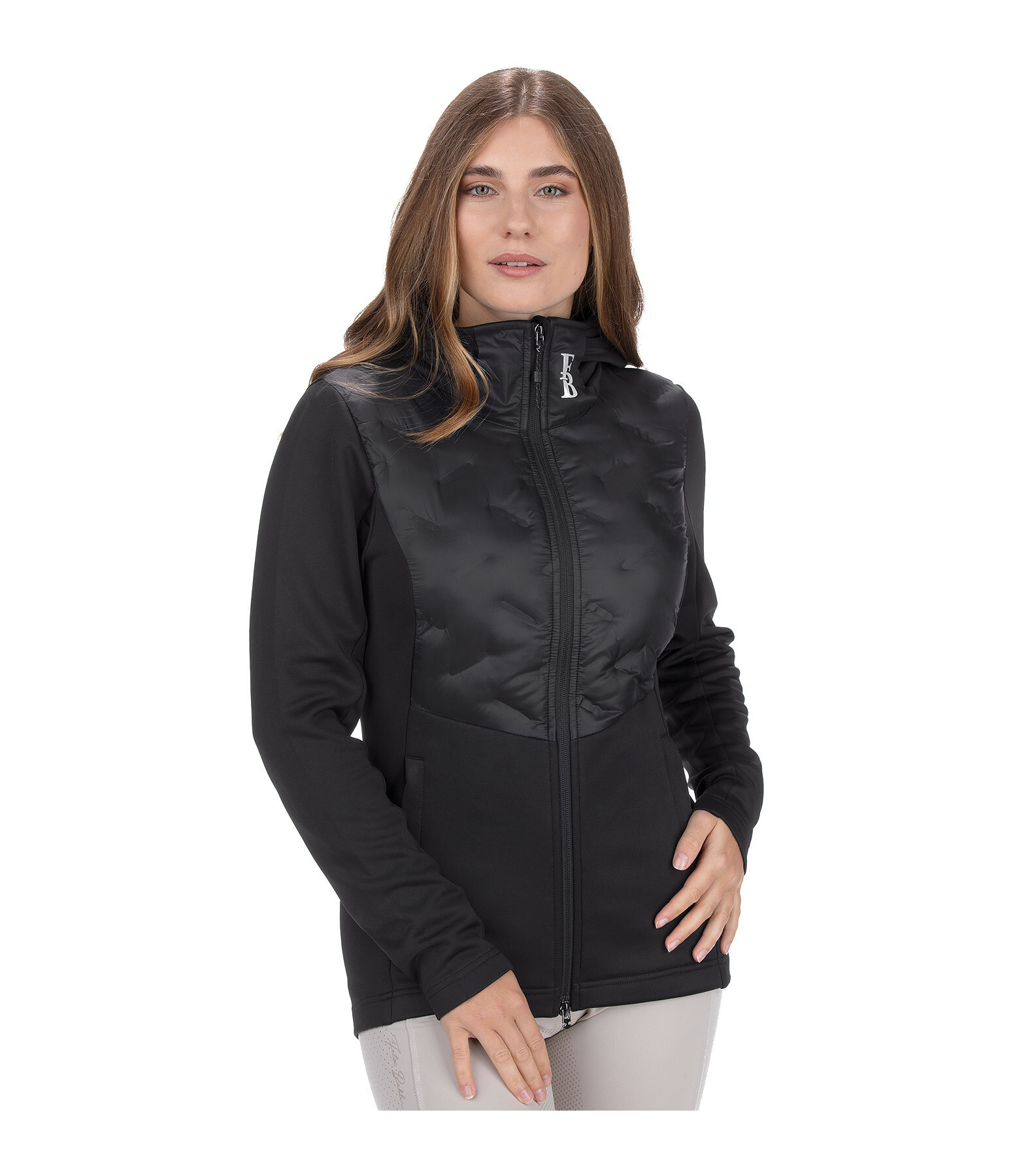 Hooded Combination Jacket Lina