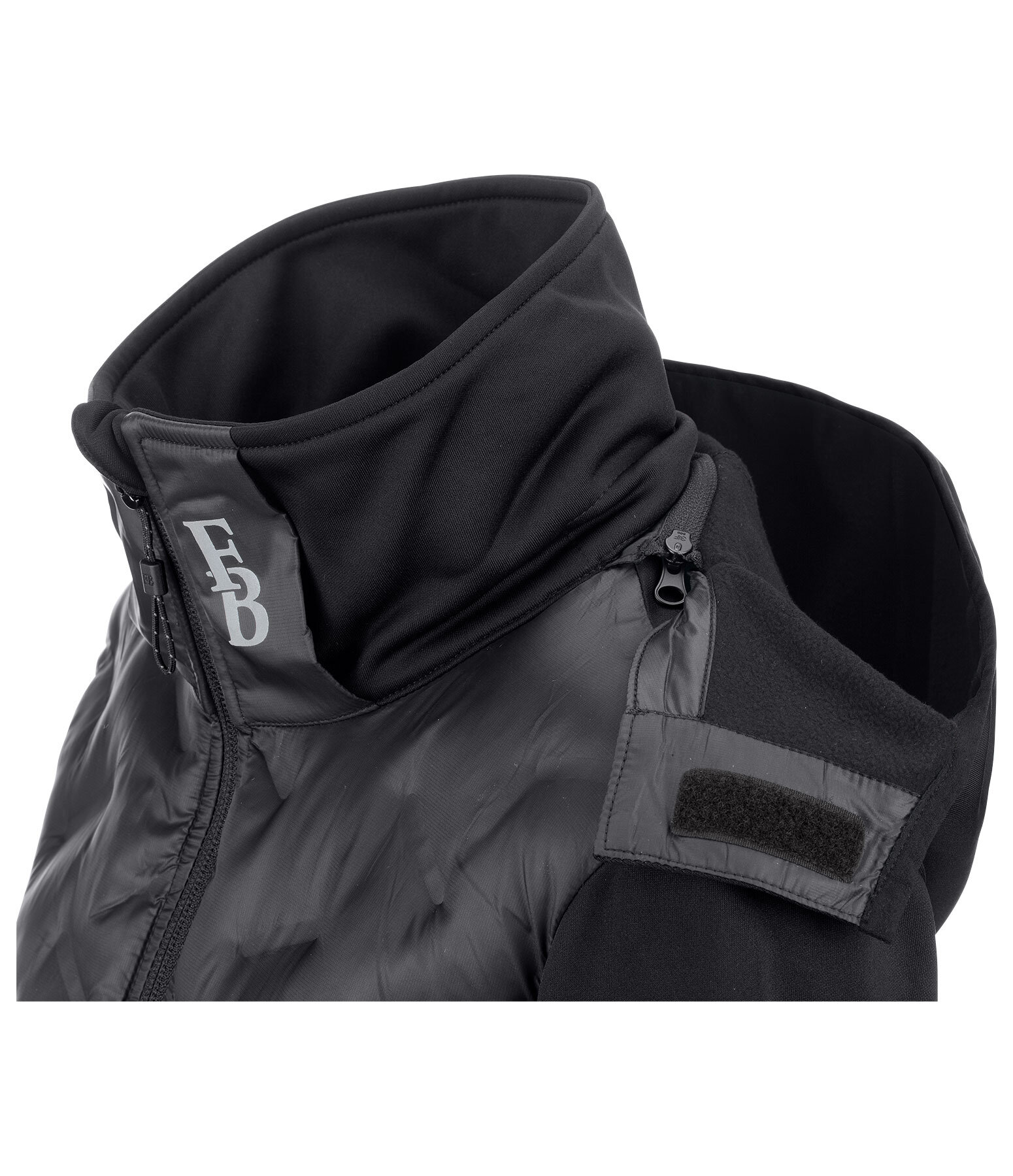 Hooded Combination Jacket Lina