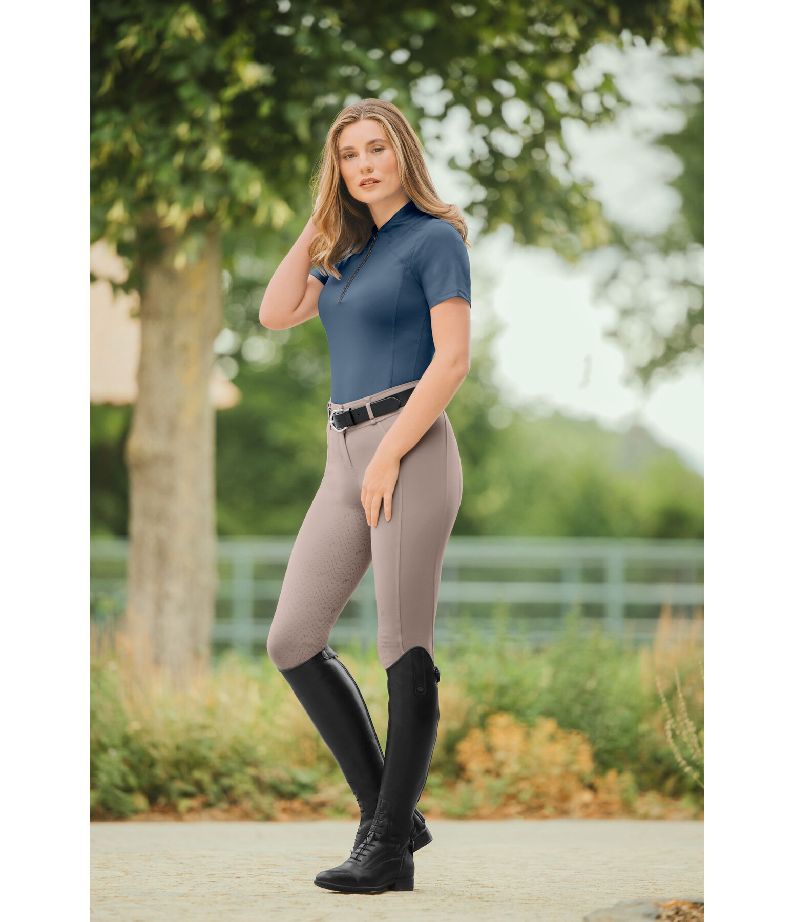 Zip Functional Shirt Eliana