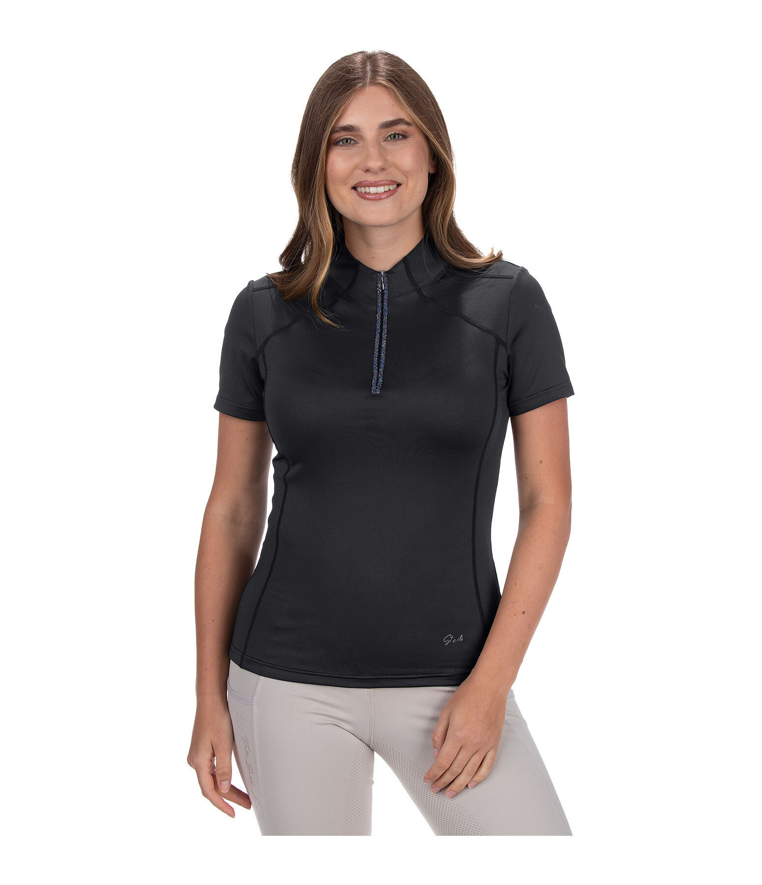 Zip Functional Shirt Eliana