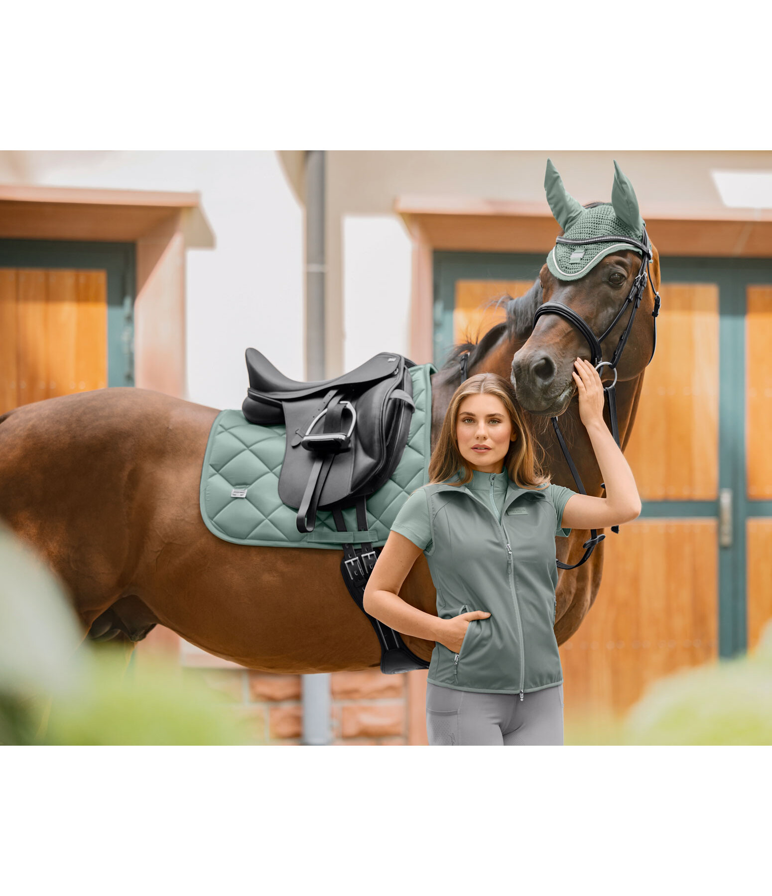 Softshell Riding Gilet Leona