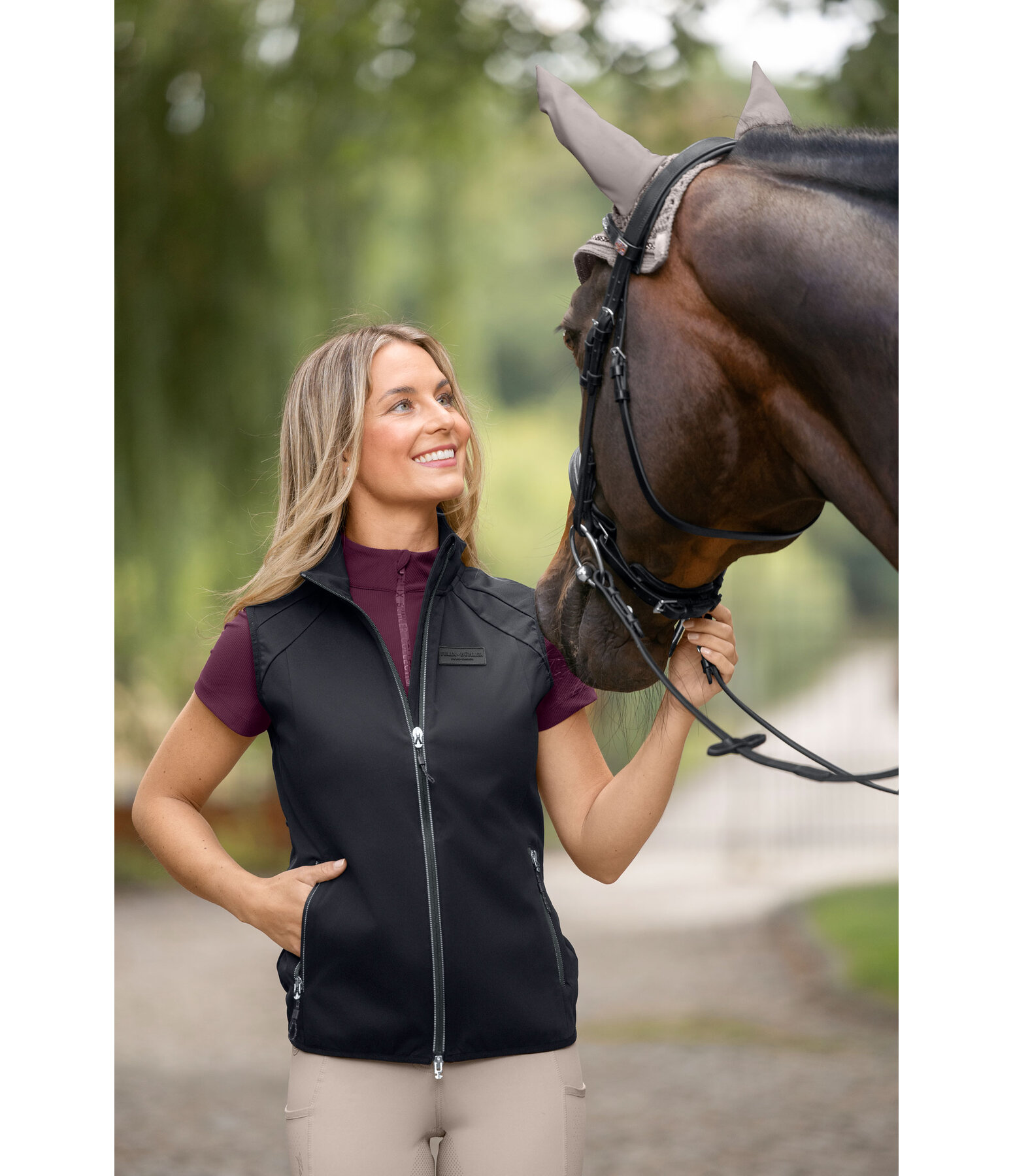 Softshell Riding Gilet Leona