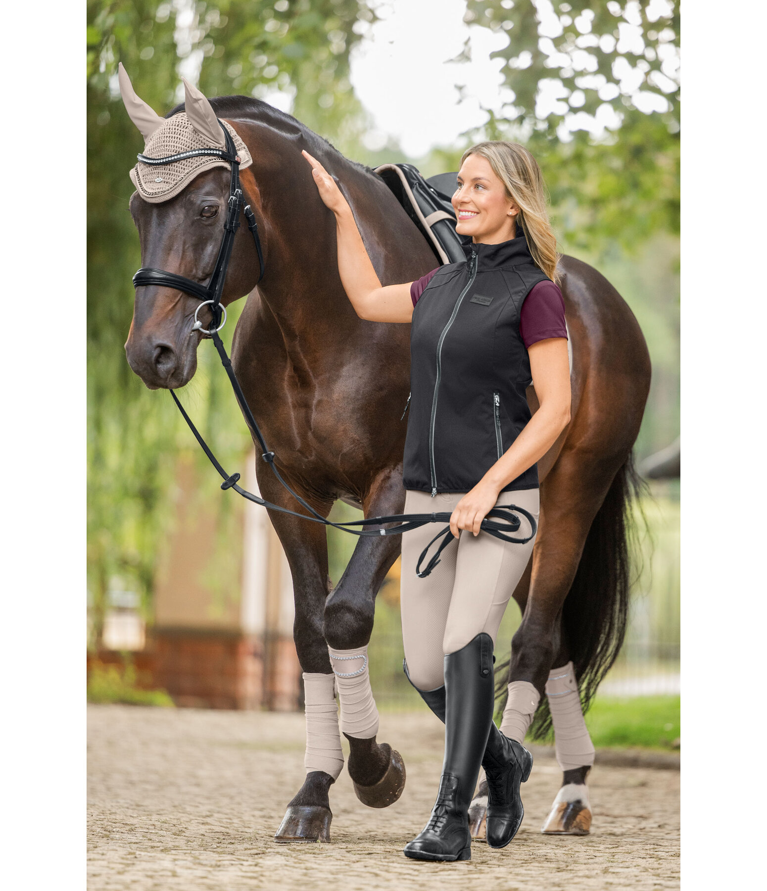 Softshell Riding Gilet Leona