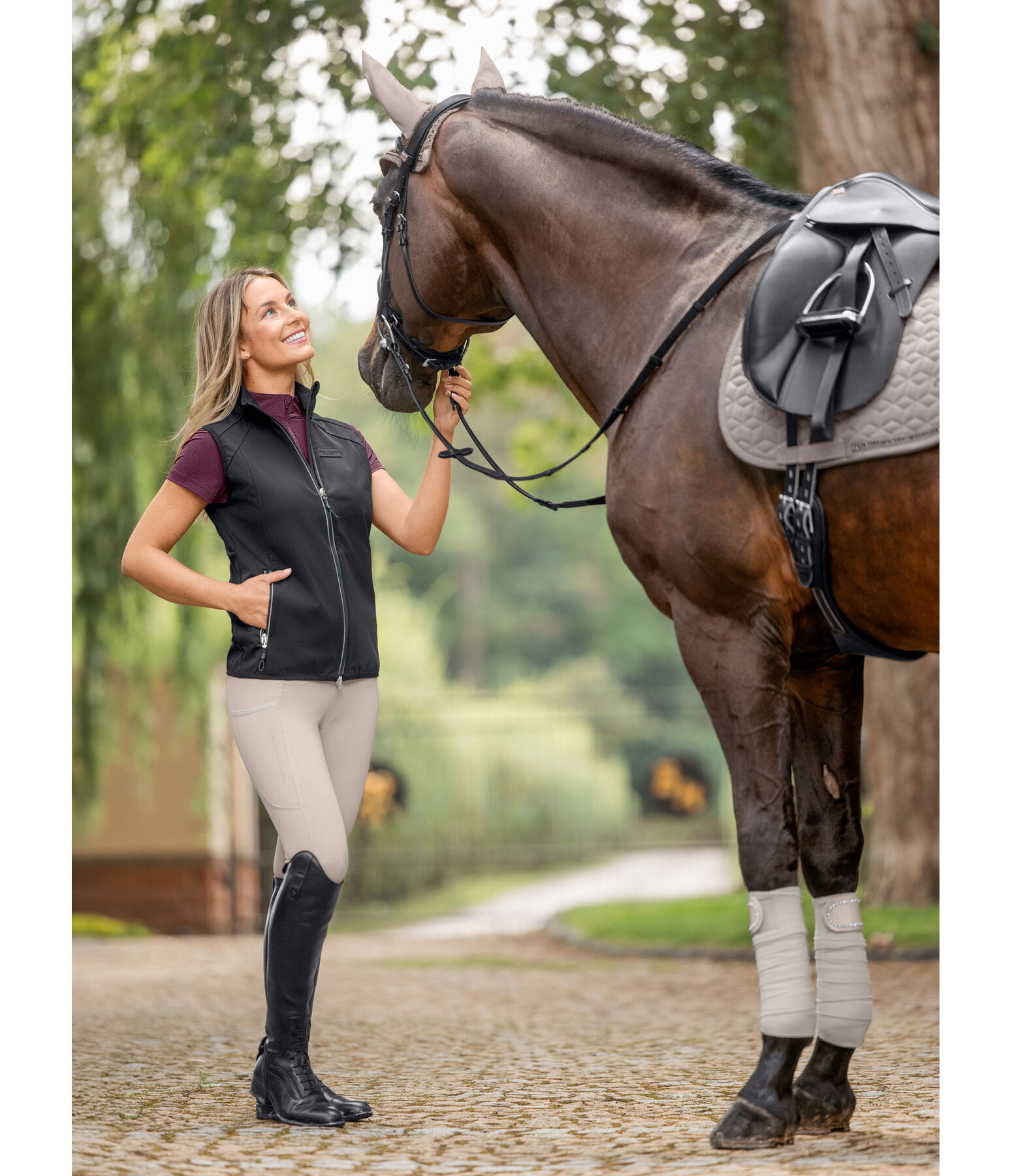 Softshell Riding Gilet Leona